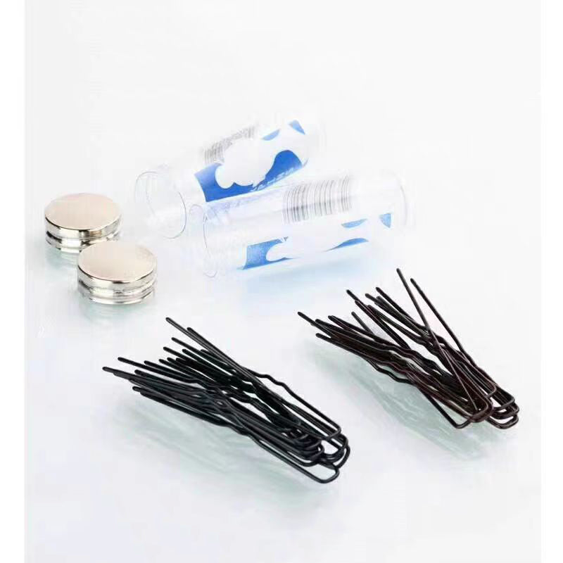 Black Ballet U Hair Clips(BH442/BLK 12 Pack/Box)