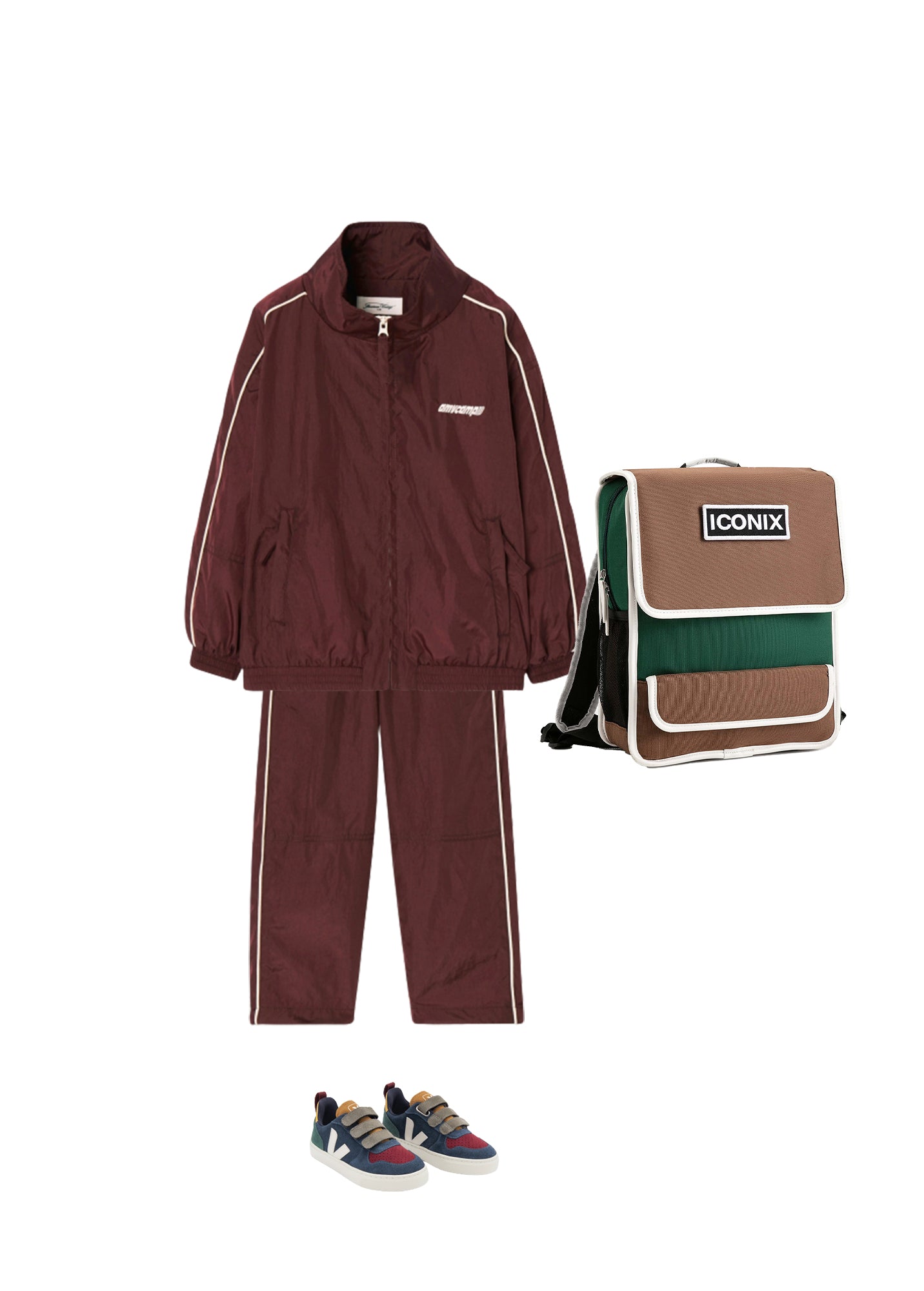 Boys & Girls Dark Red Trousers
