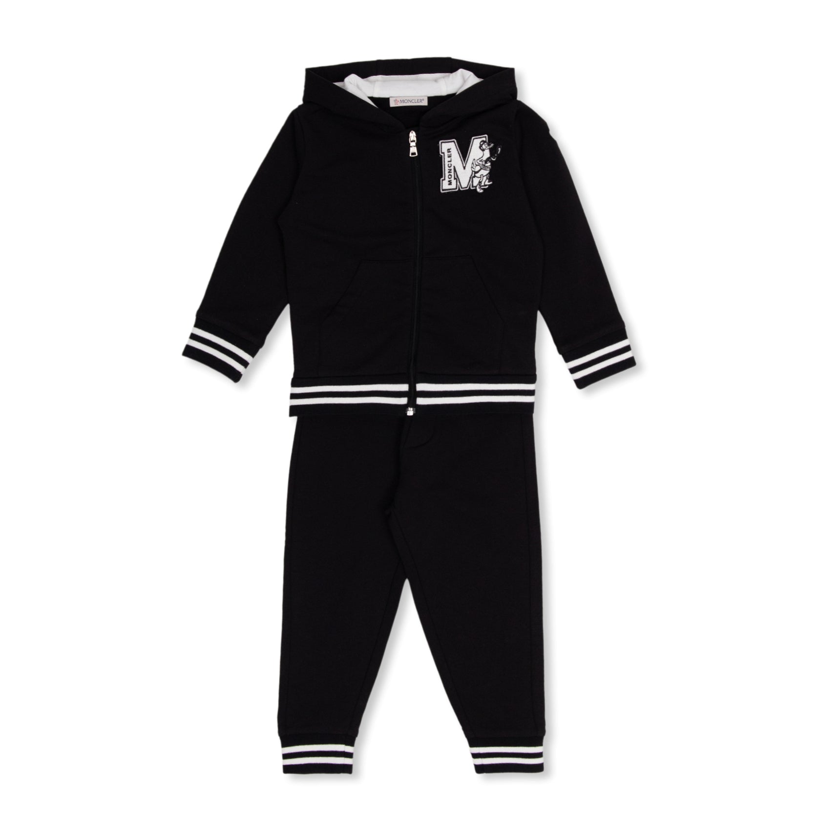 Baby Boys Black Cotton Set