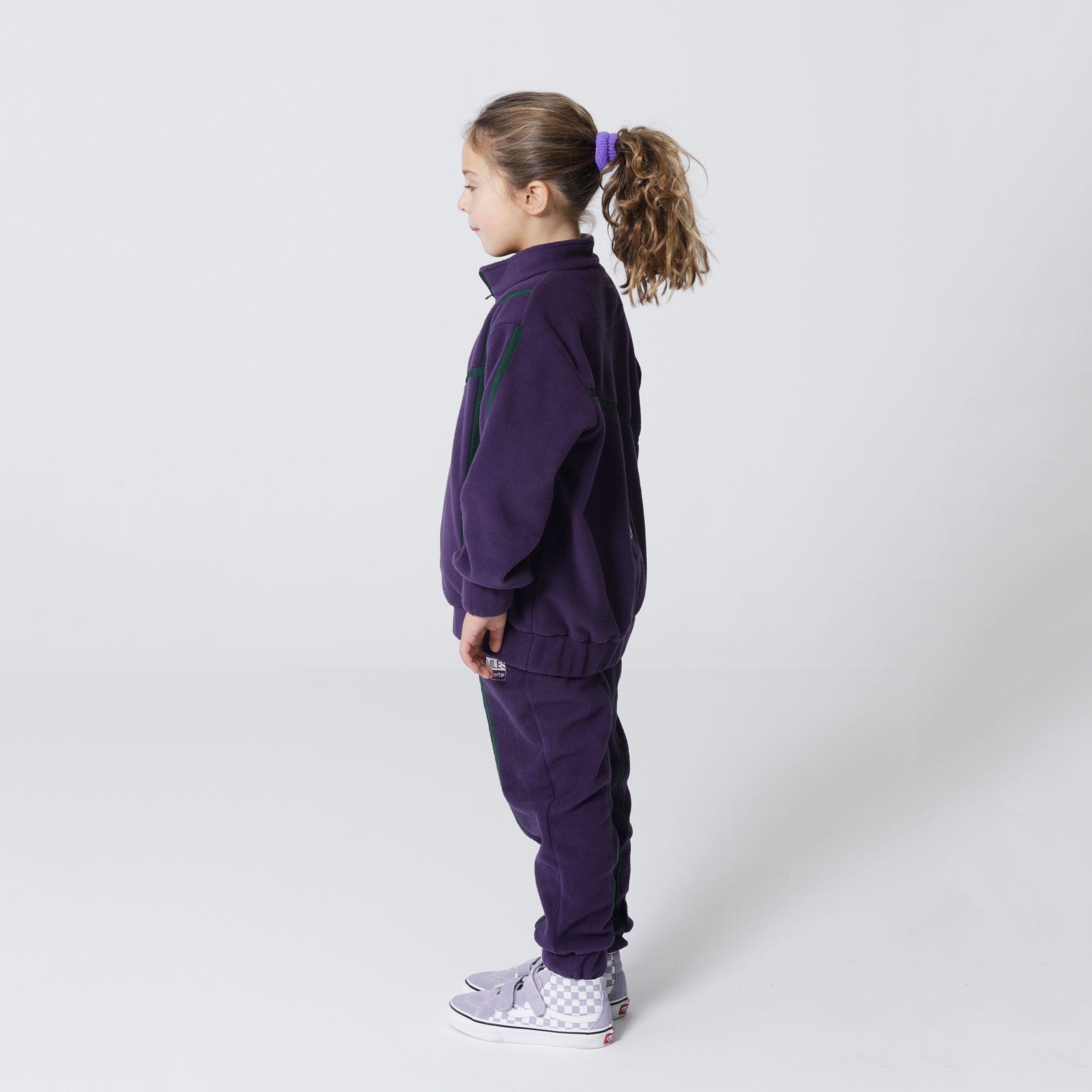 Boys & Girls Dark Purple Trousers