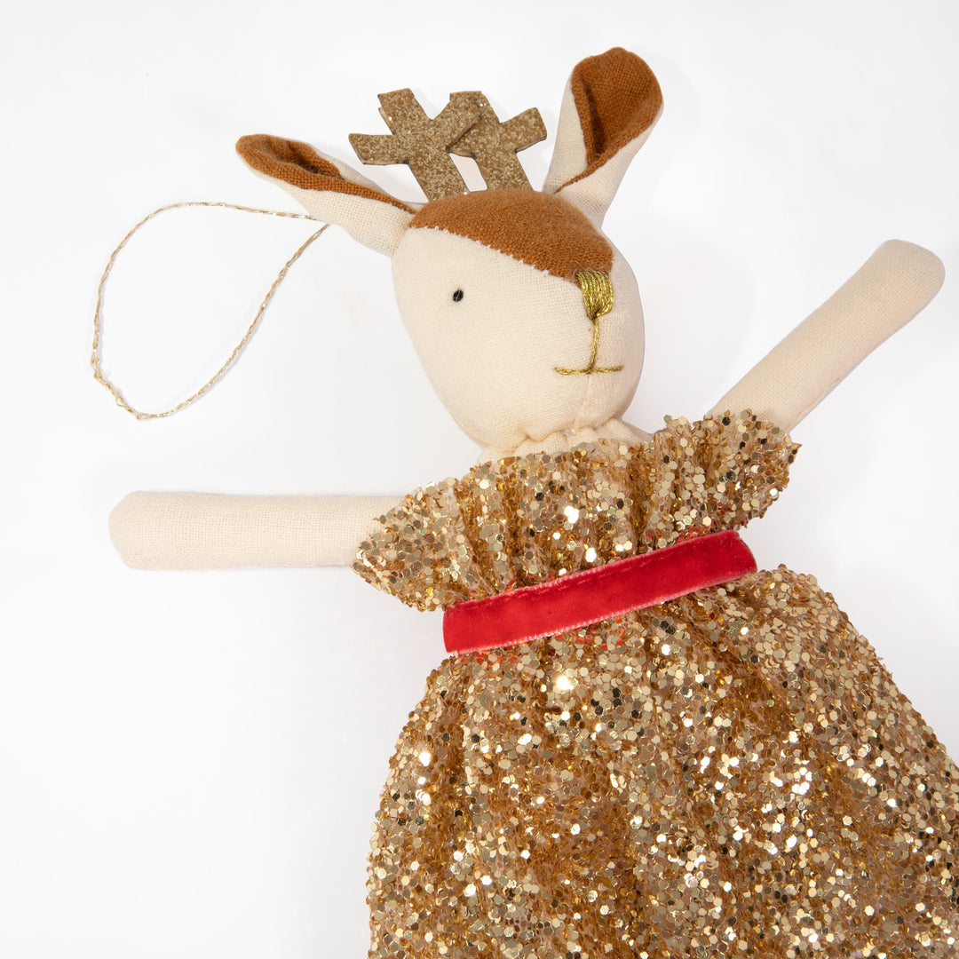 Mrs Reindeer Tree Decoration