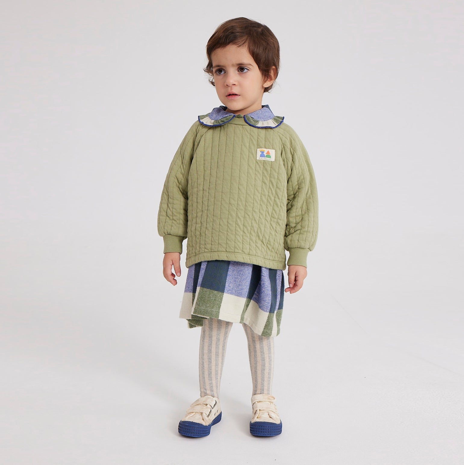 Baby Boys & Girls Light Green Sweatshirt