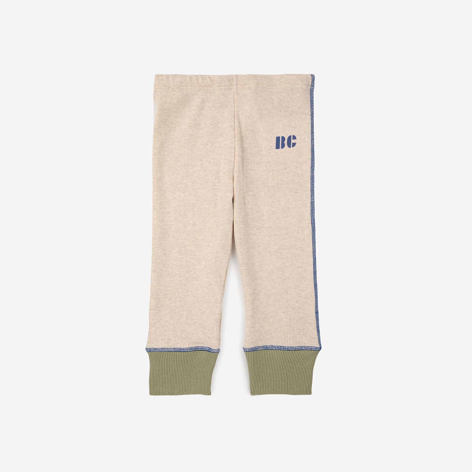 Baby Boys & Girls Beige Cotton Leggings