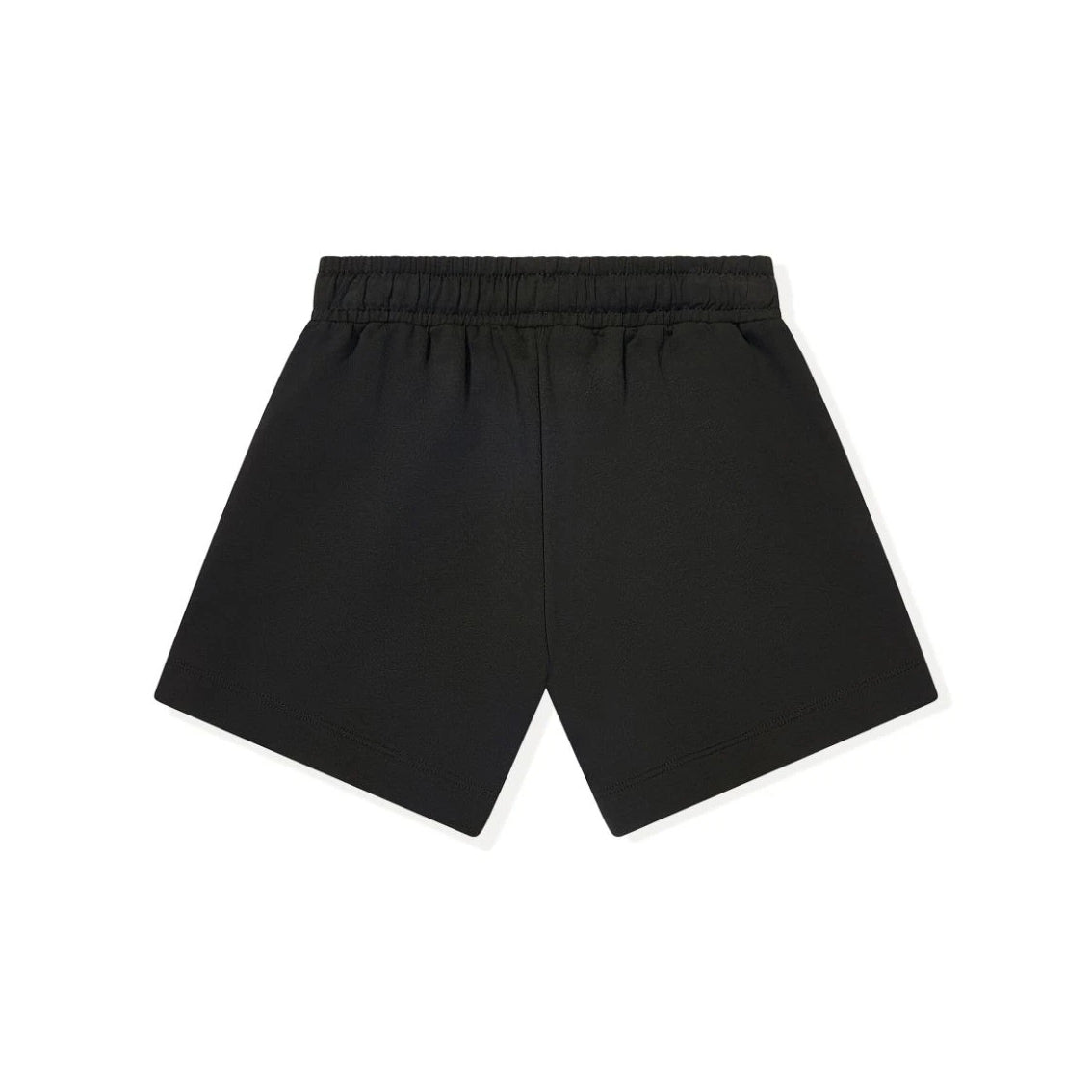 Girls Black Cotton Shorts