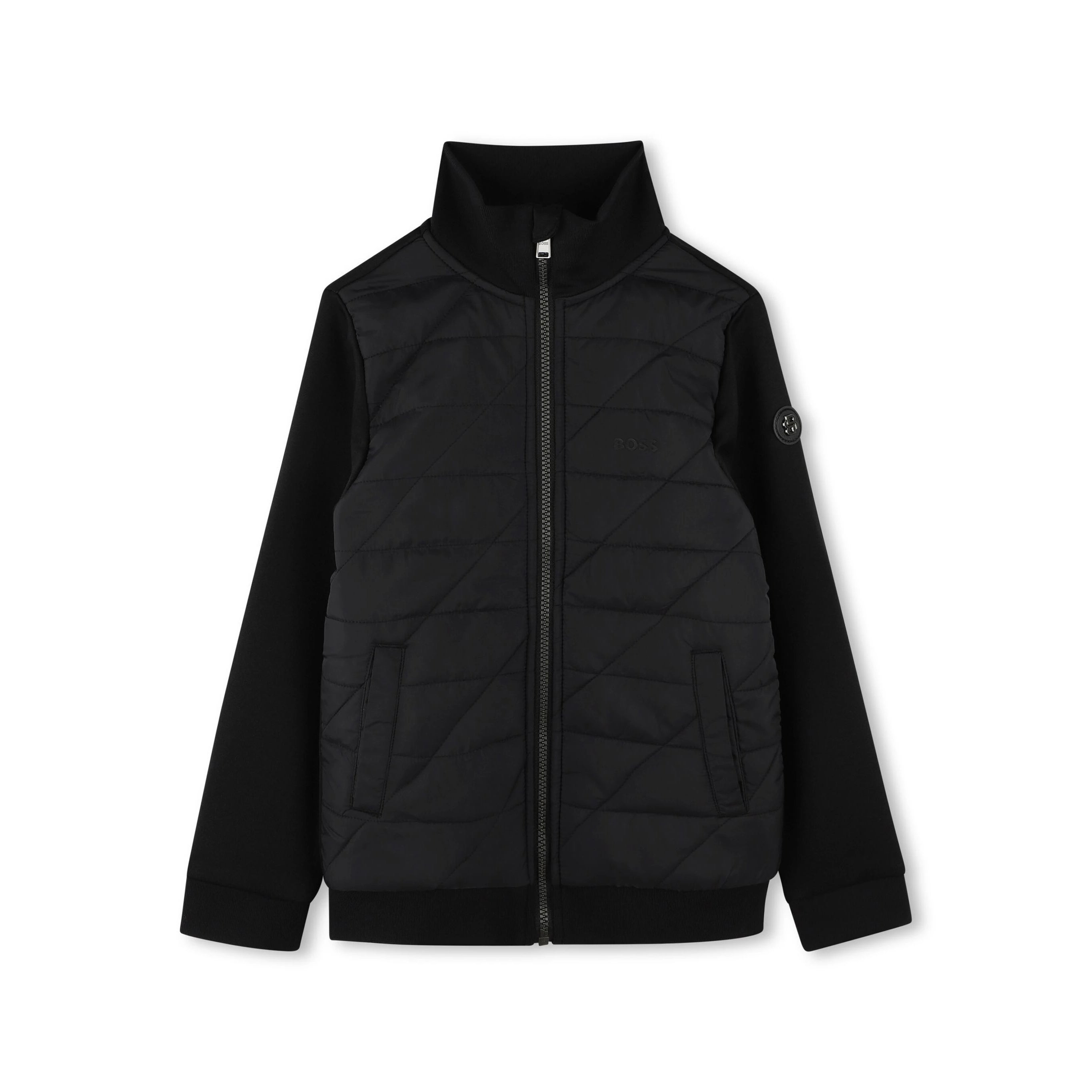 Boys Black Padded Jacket