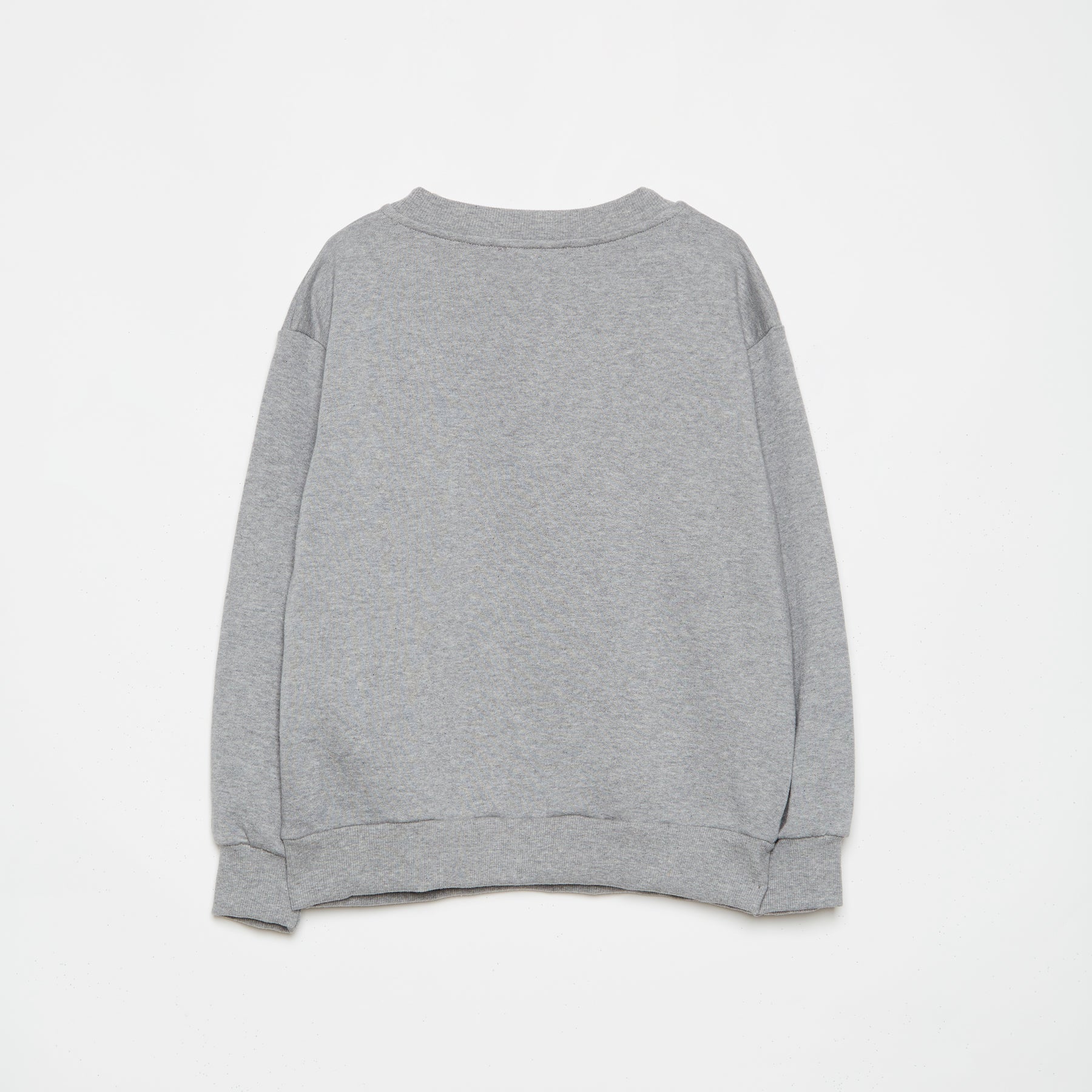 Boys & Girls Grey Cotton Sweatshirt