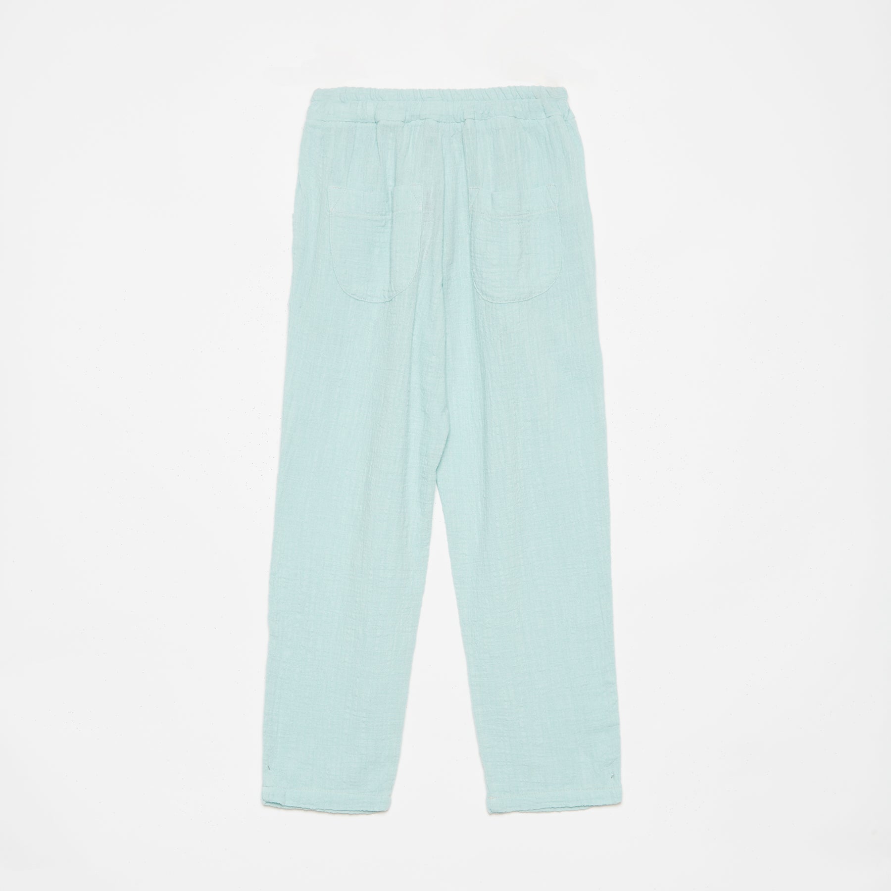 Boys & Girls Mint Cotton Trousers