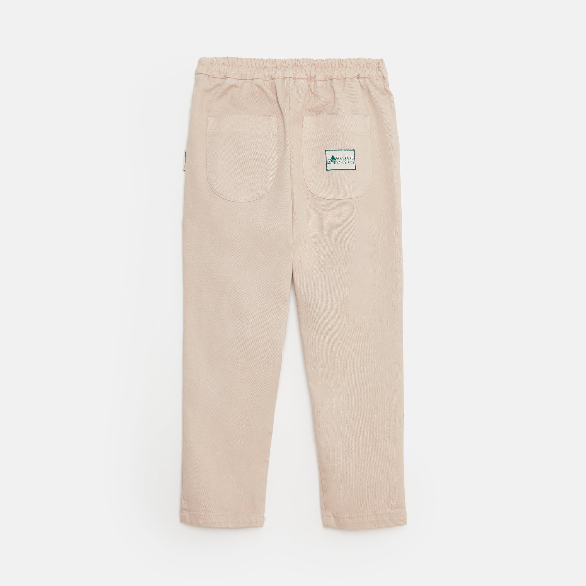 Boys & Girls Sand Cotton Trousers