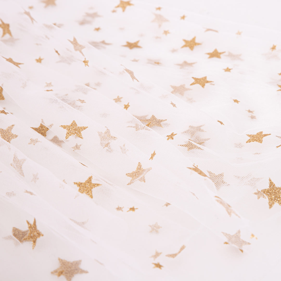 Golden Star Tulle Cape