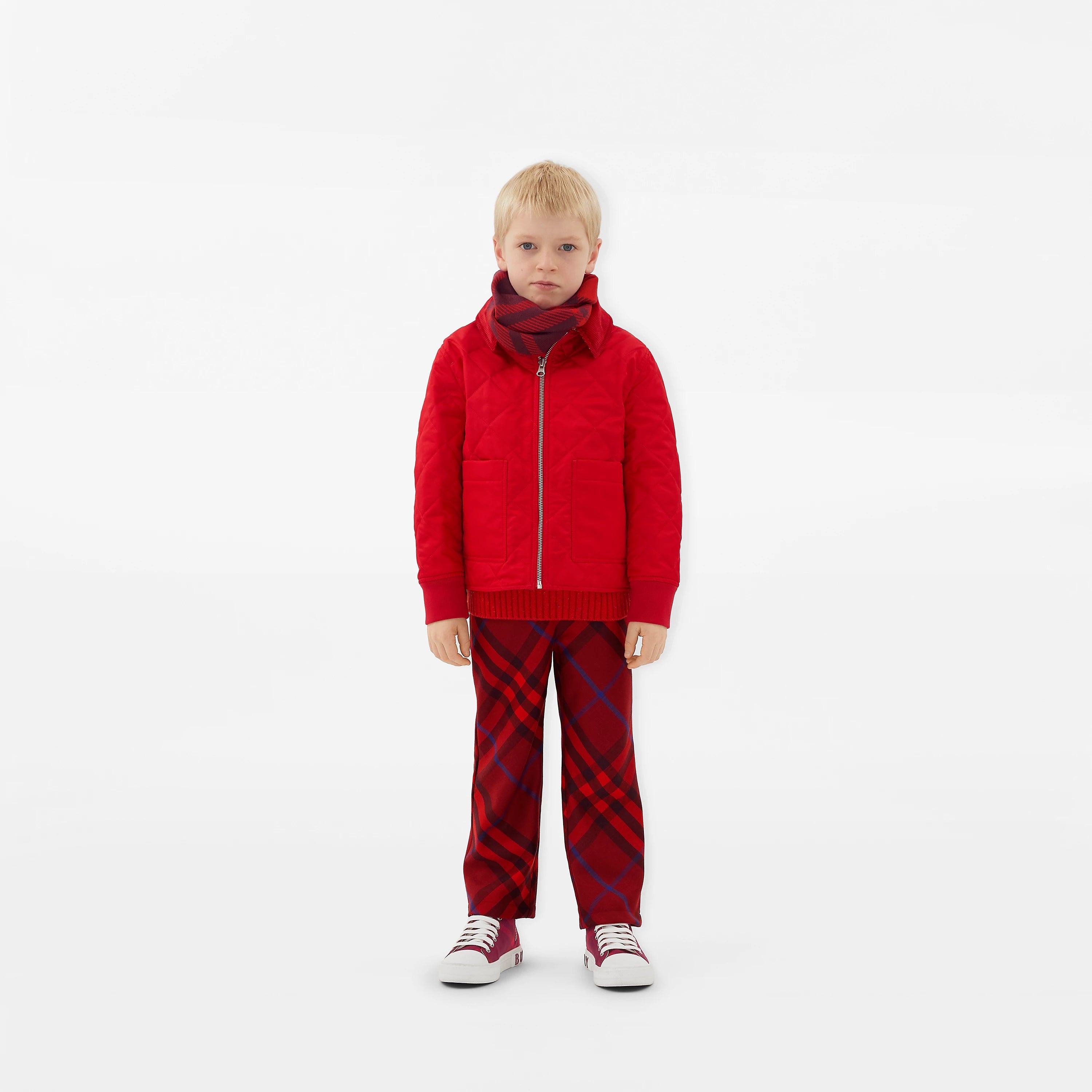 Boys & Girls Red Padded Jacket