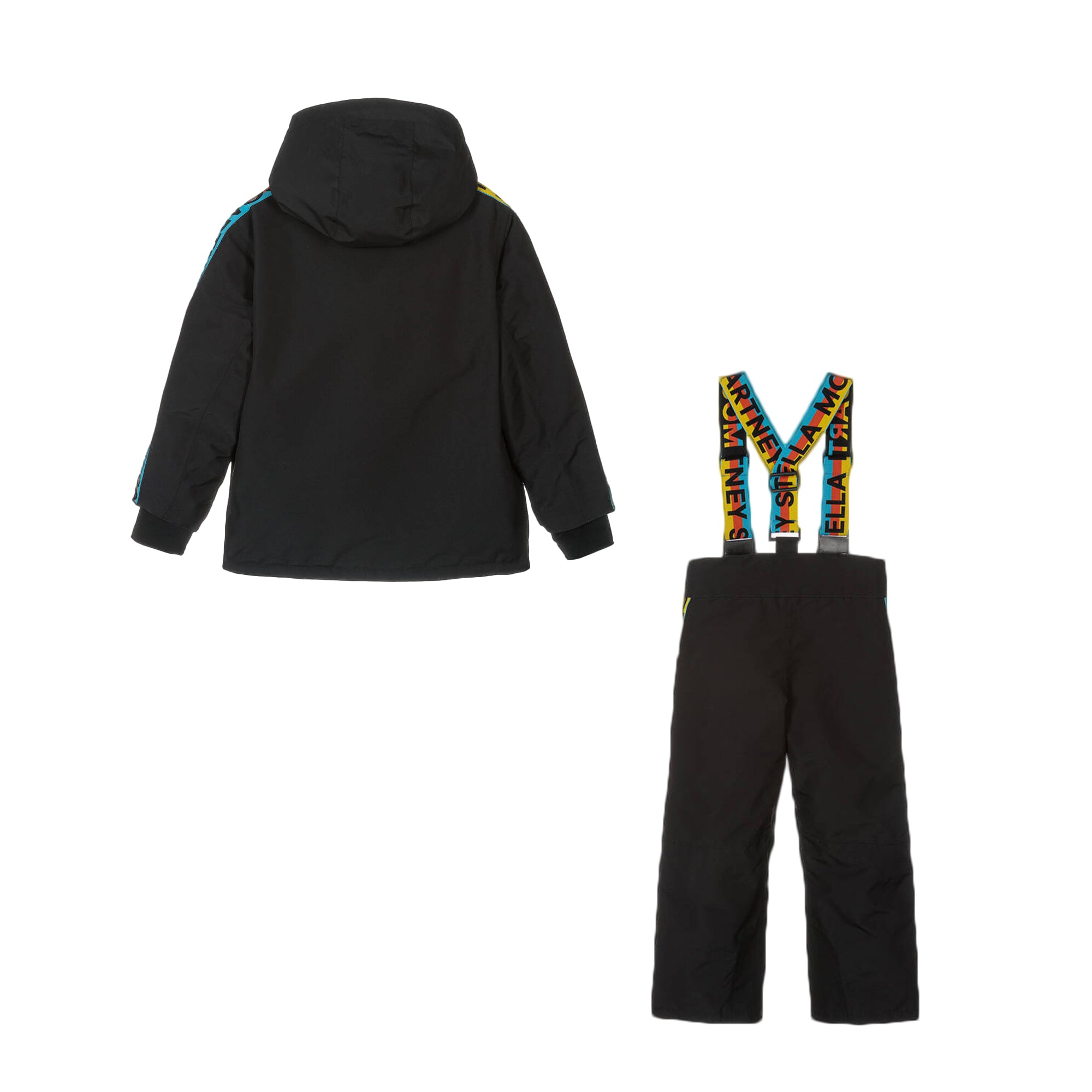 Boys & Girls Black Ski Set