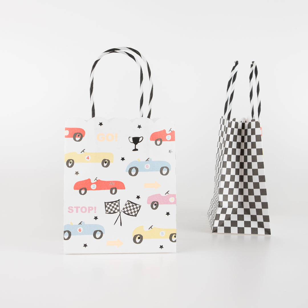 Race Car Party Bags (8 Pack)