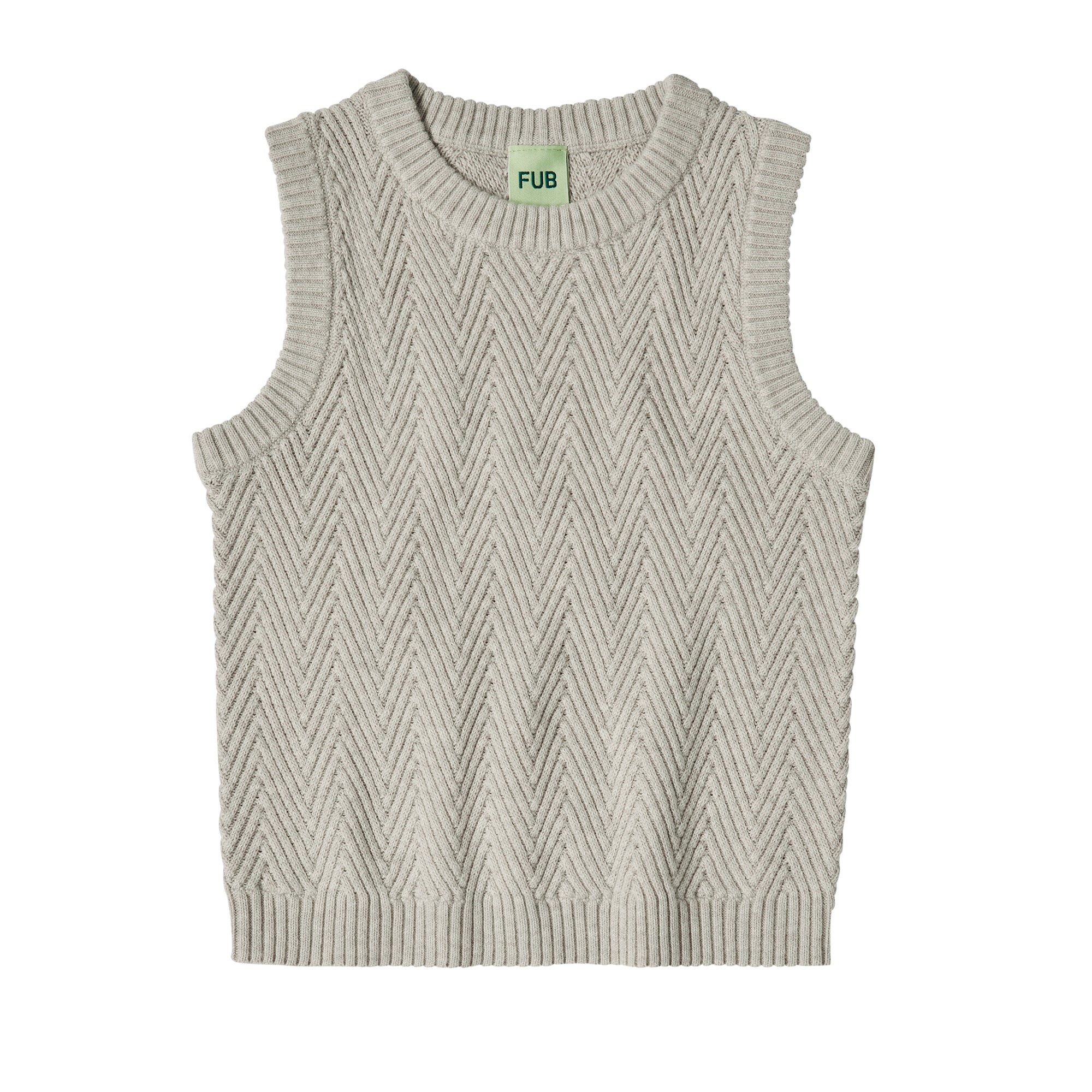 Boys & Girls Taupe Cotton Vest