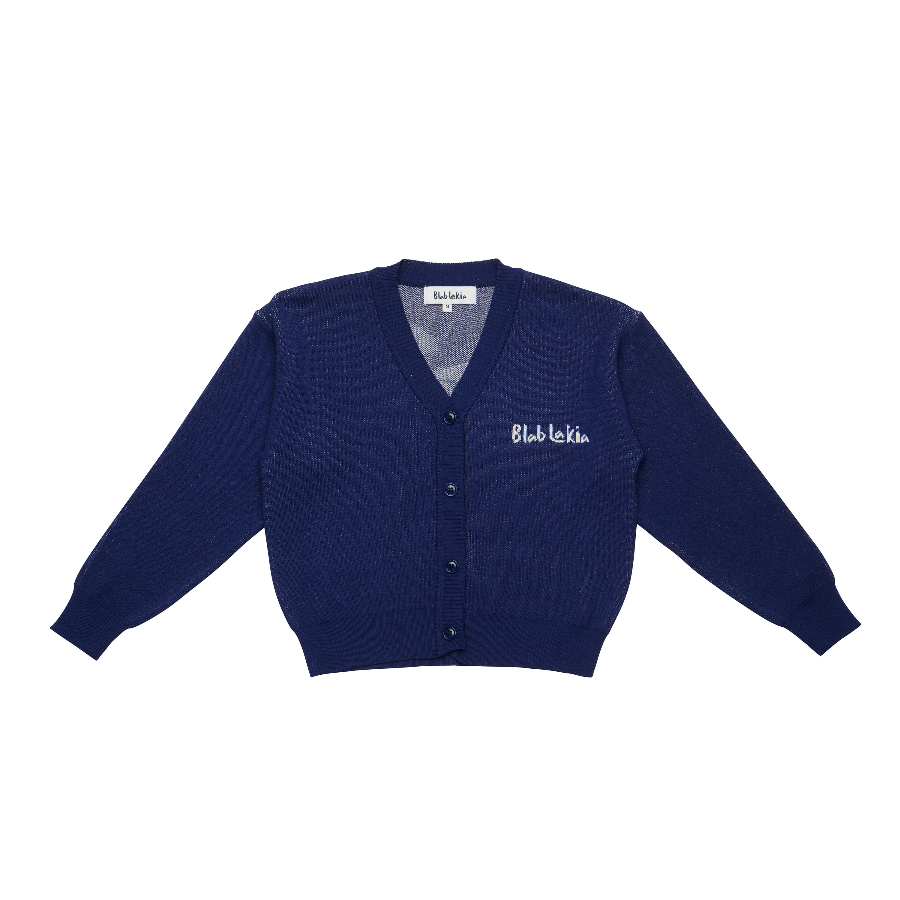 Boys & Girls Navy Cotton Cardigan