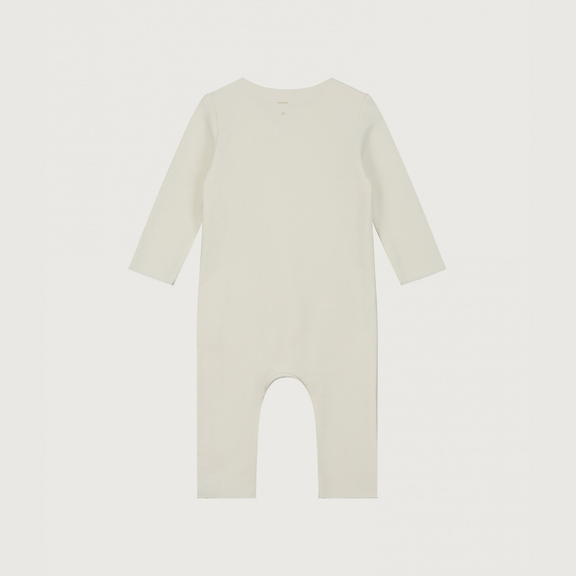 Baby Boys & Girls White Cotton Babysuit