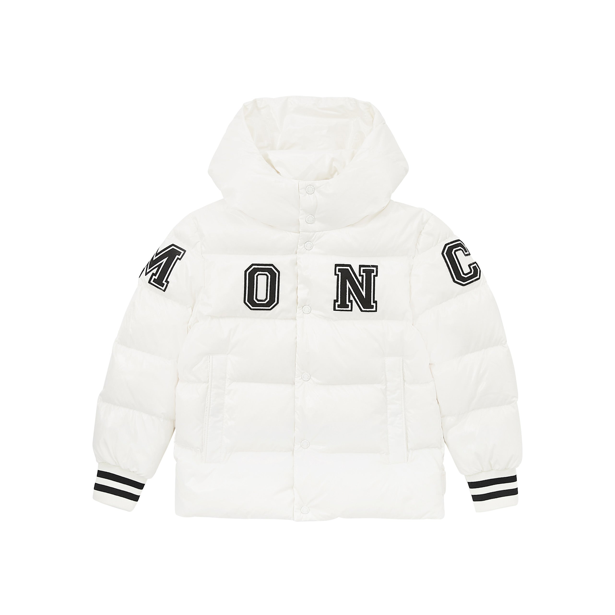 Boys White "BAYAN" Padded Down Jacket