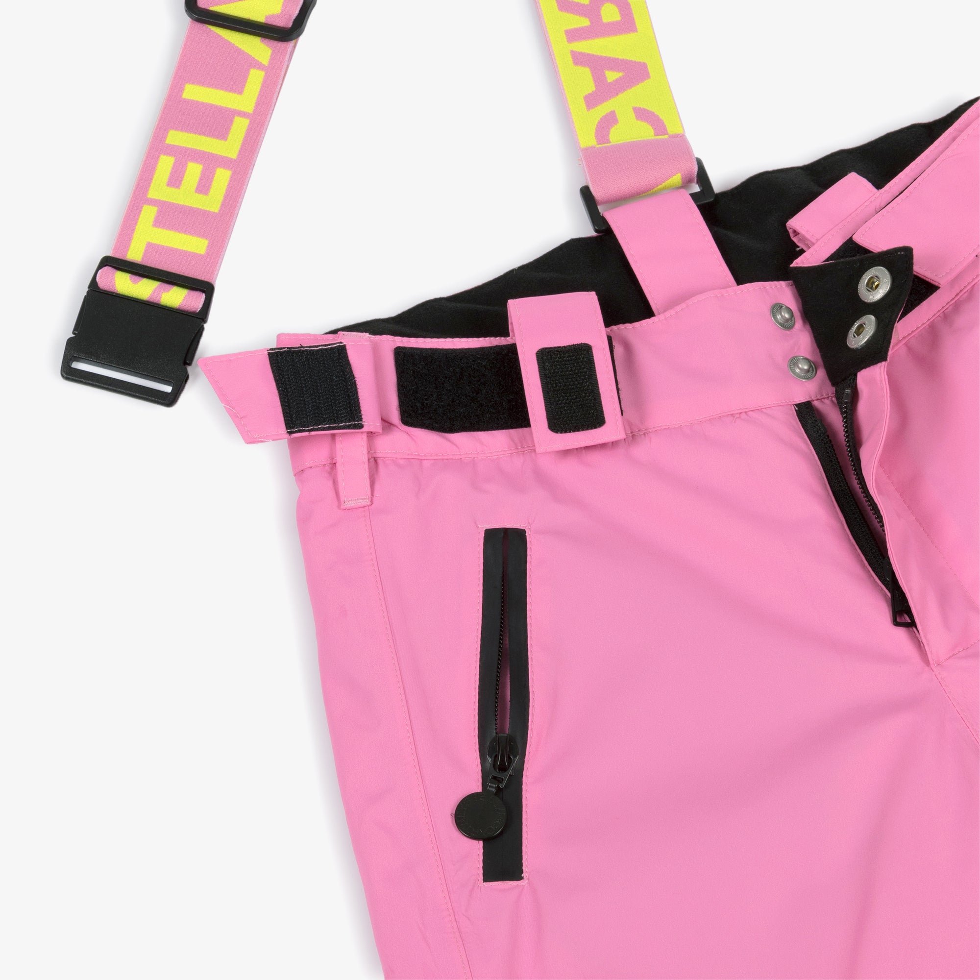 Girls Pink Heart Ski Set