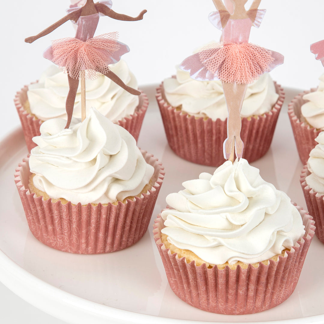 Ballerina Cupcake Kit(24 Pack)