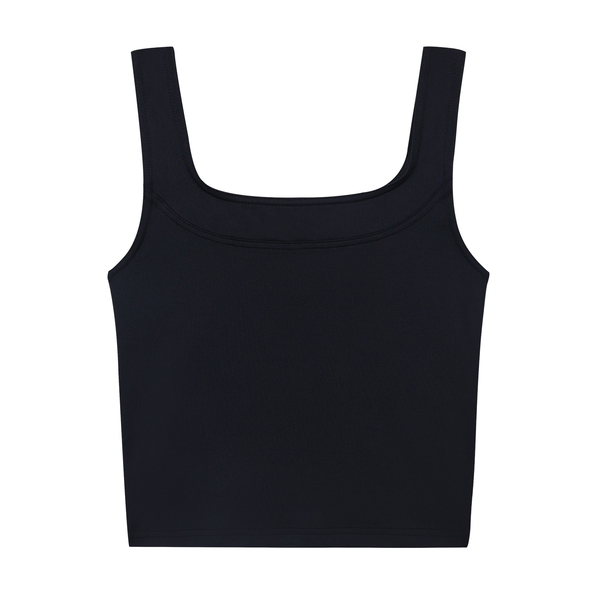 Girls Black Logo Vest