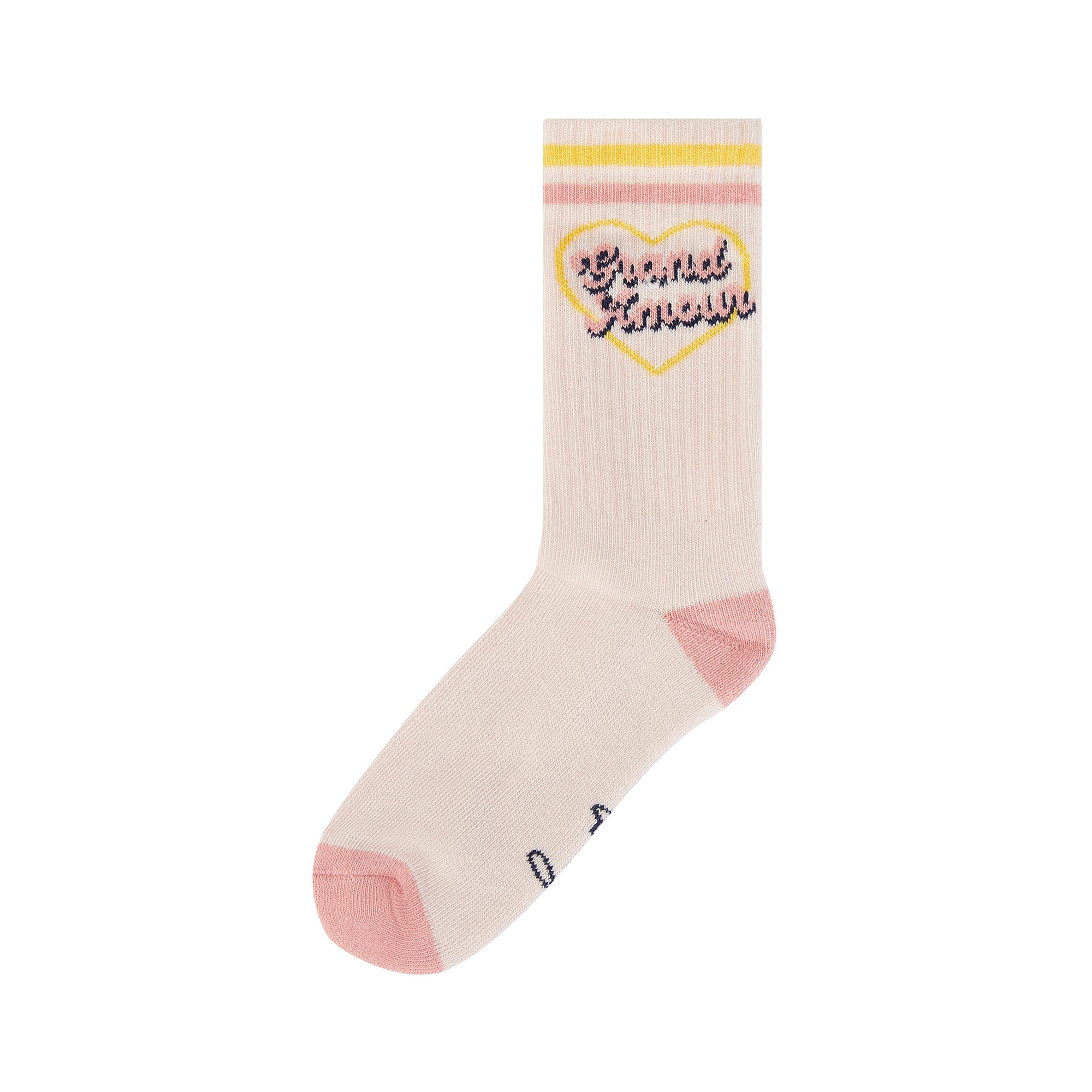 Girls Light Pink Cotton Socks(2 Pack)