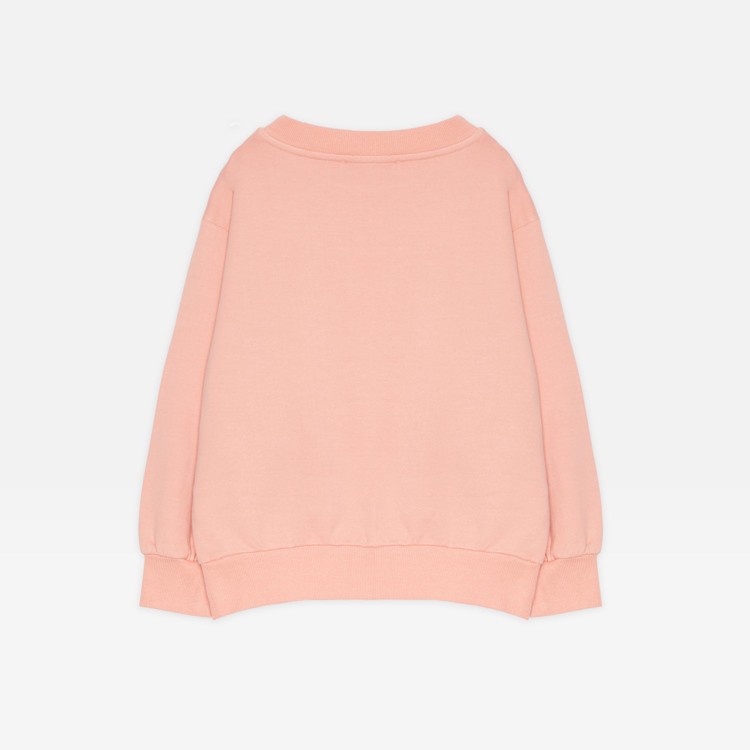 Boys & Girls Pink Printed Cotton Sweatshirt