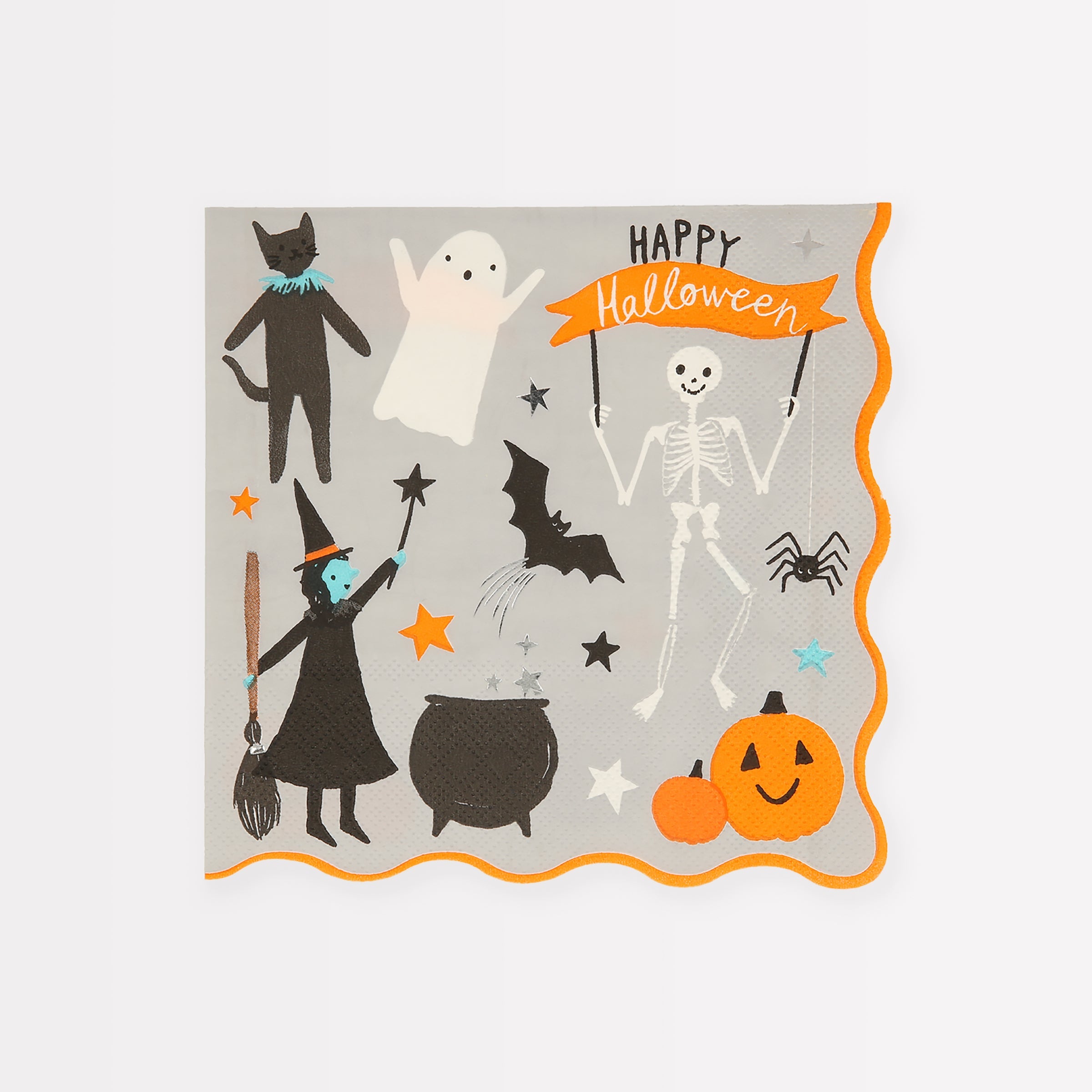 Happy Halloween Napkin(16 Pack）