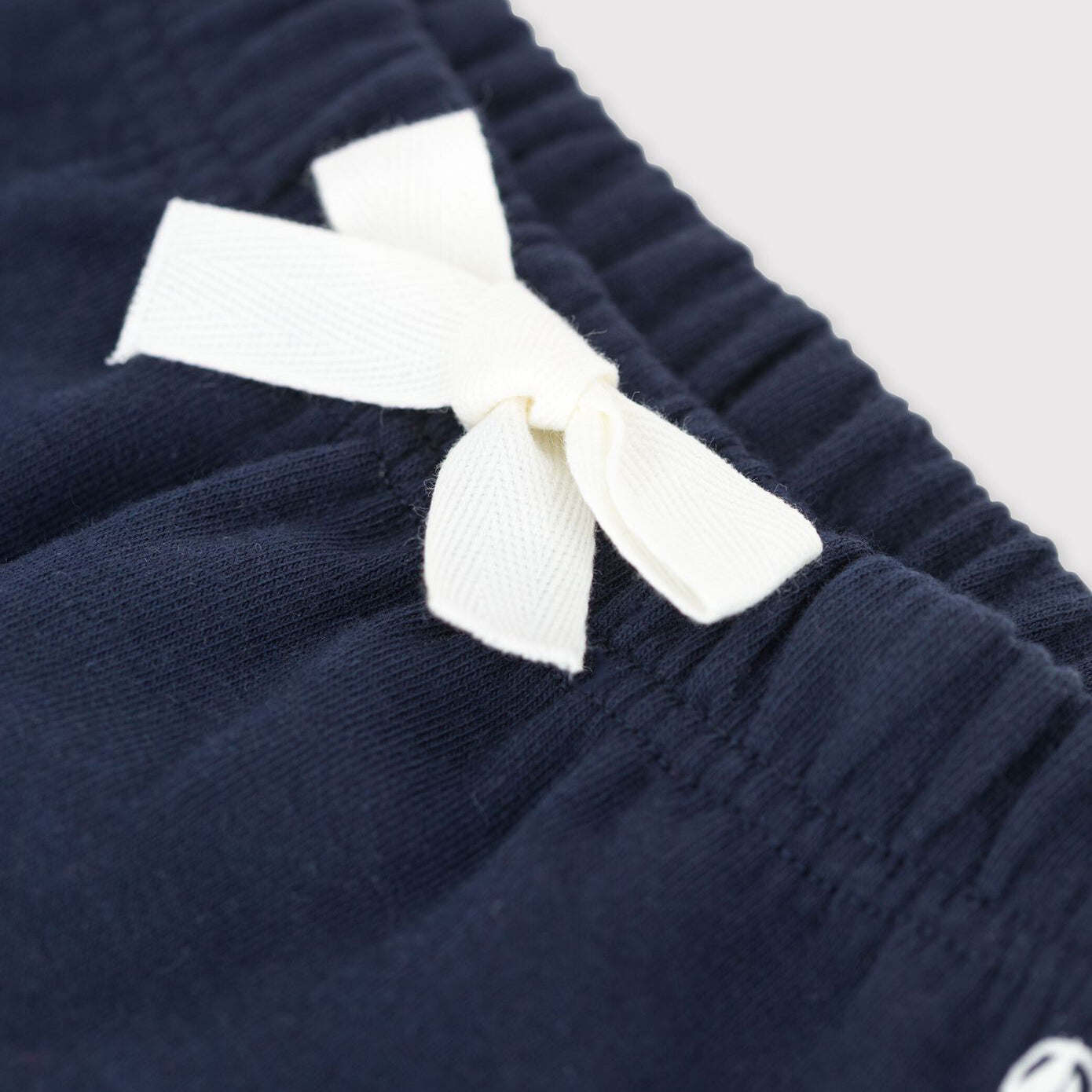 Baby Boys & Girls Navy Cotton Trousers