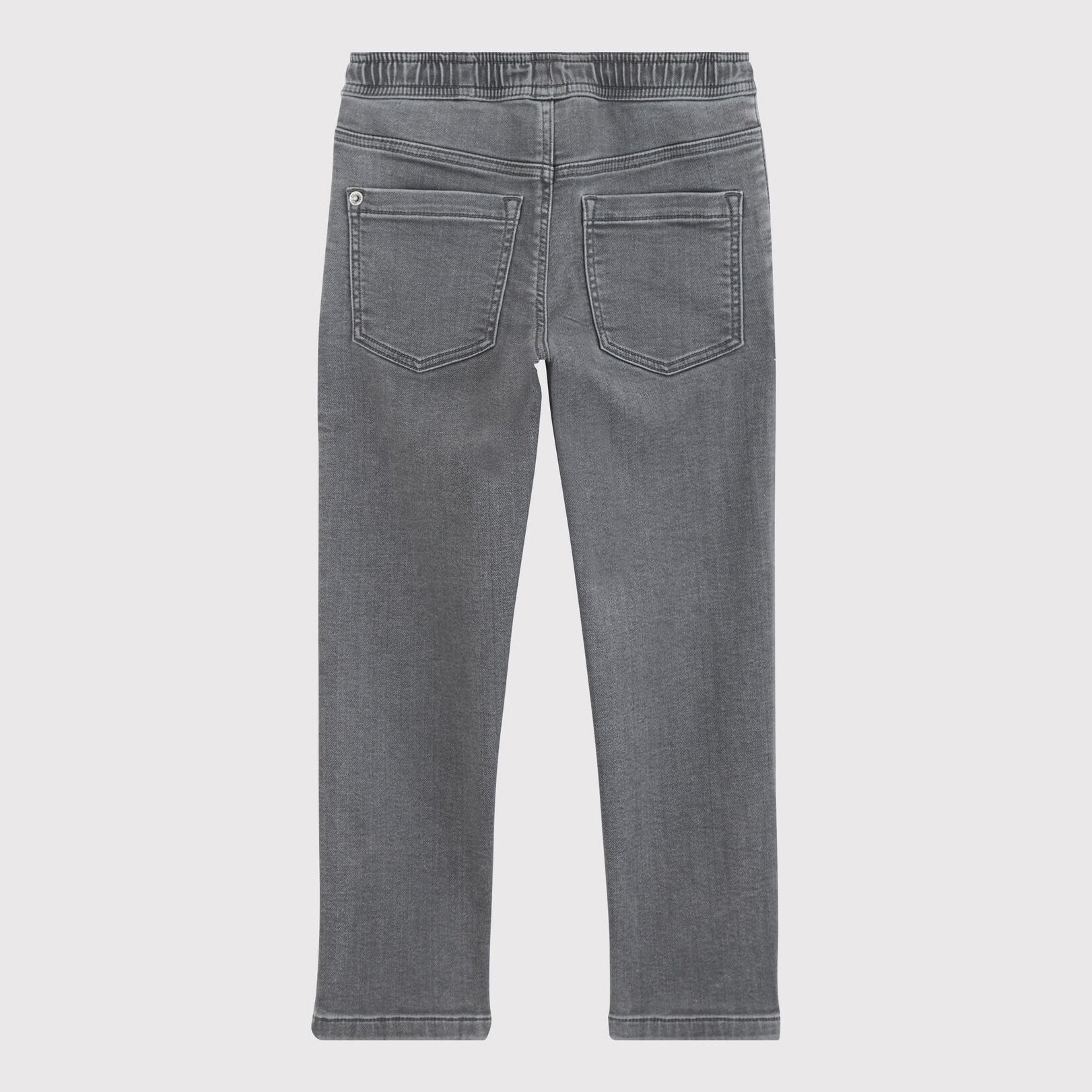 Boys & Girls Grey Denim Trousers