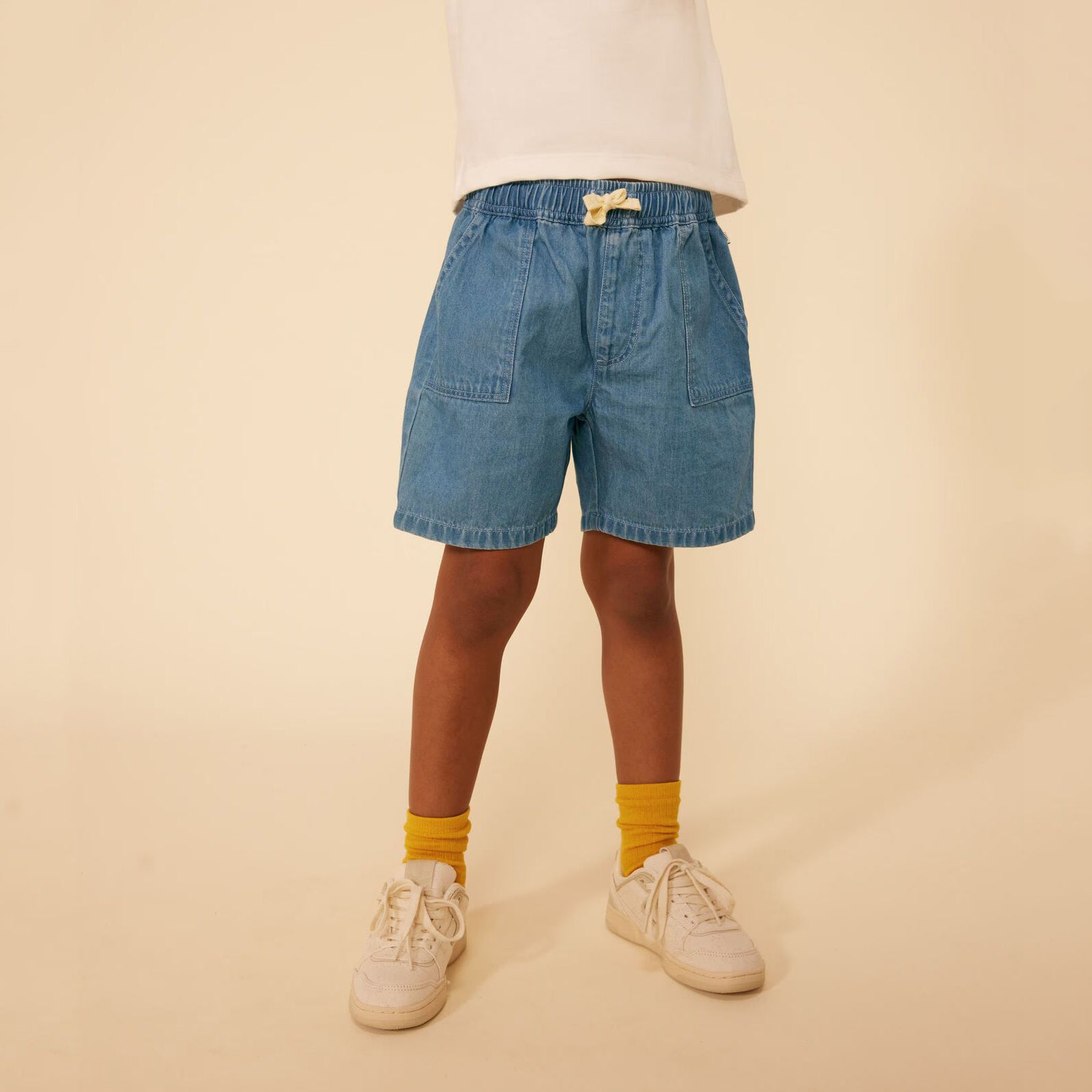 Boys Denim Blue Shorts