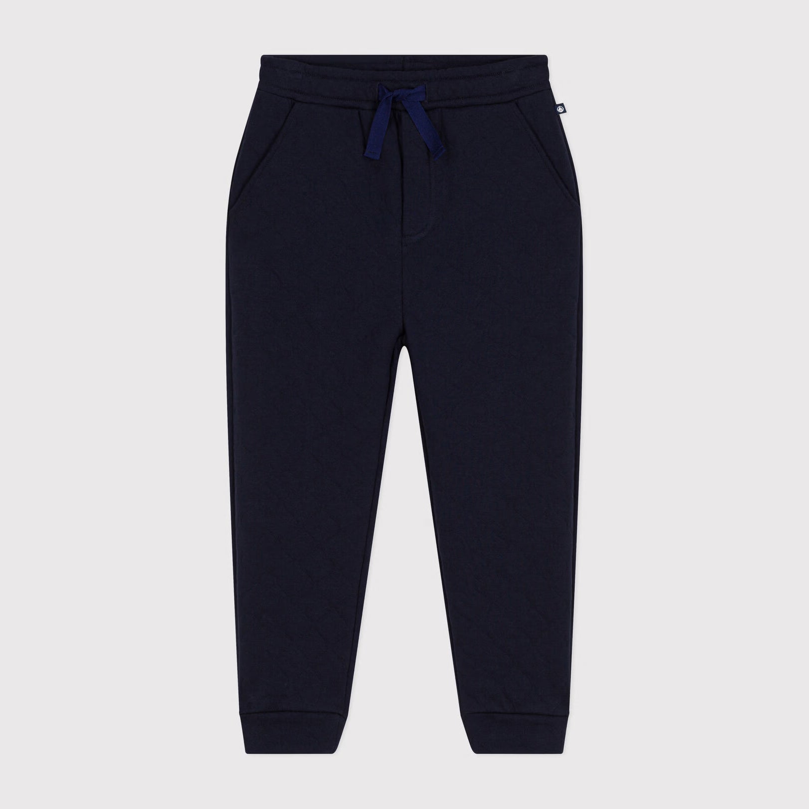 Boys Navy Cotton Trousers