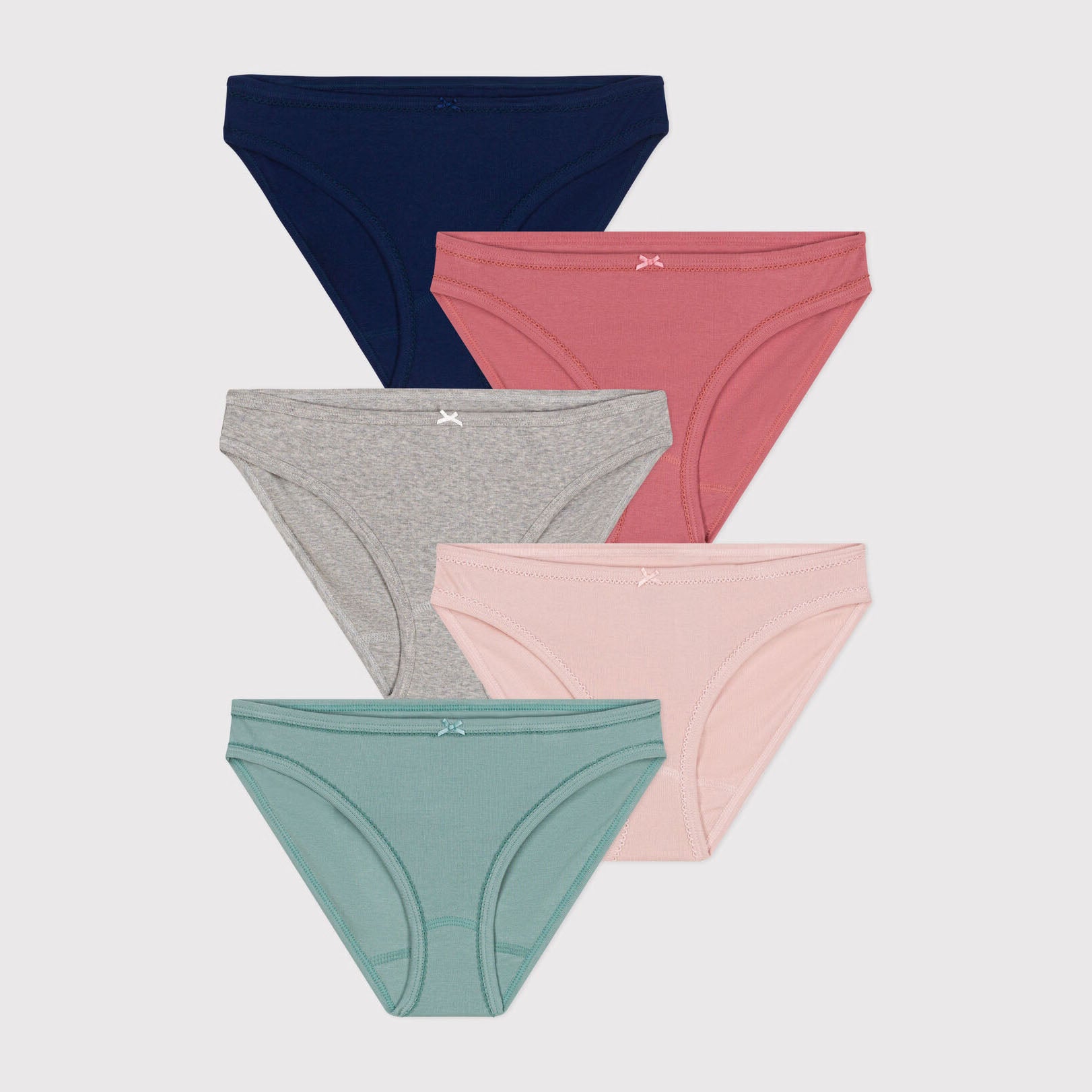 Women Multicolor Cotton Underwear Set(5 Pack)