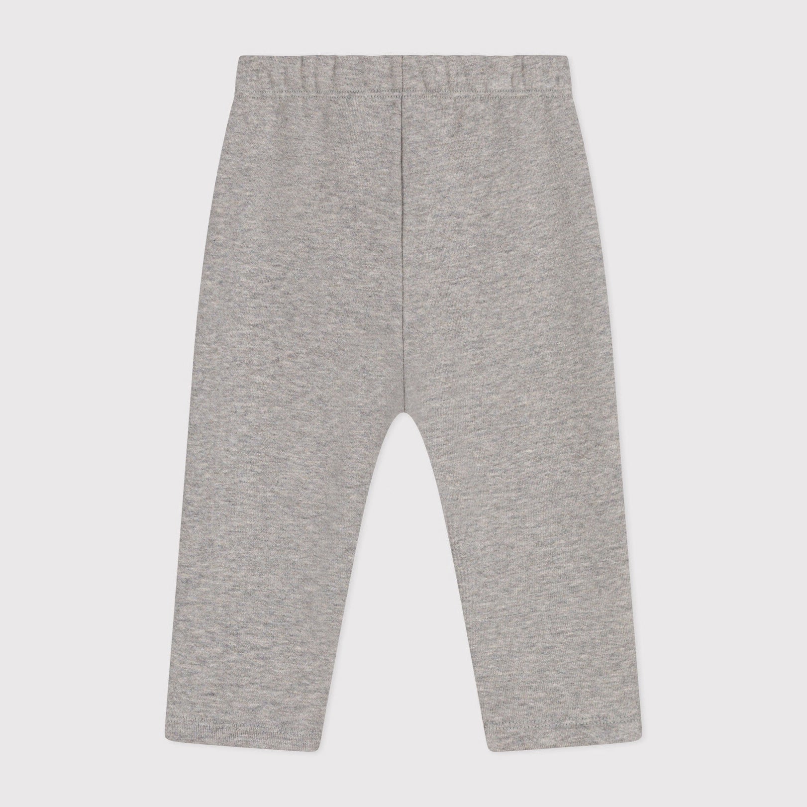 Baby Boys & Girls Grey Cotton Trousers