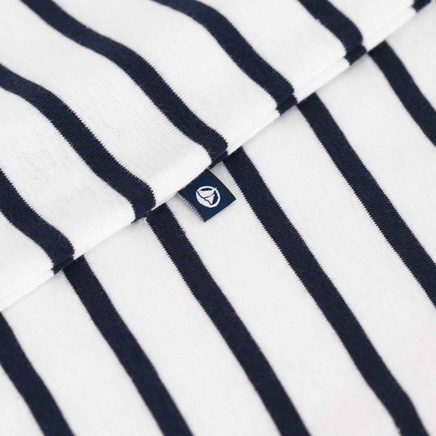 Baby Boys & Girls Dark Blue Stripes Cotton Babysuit