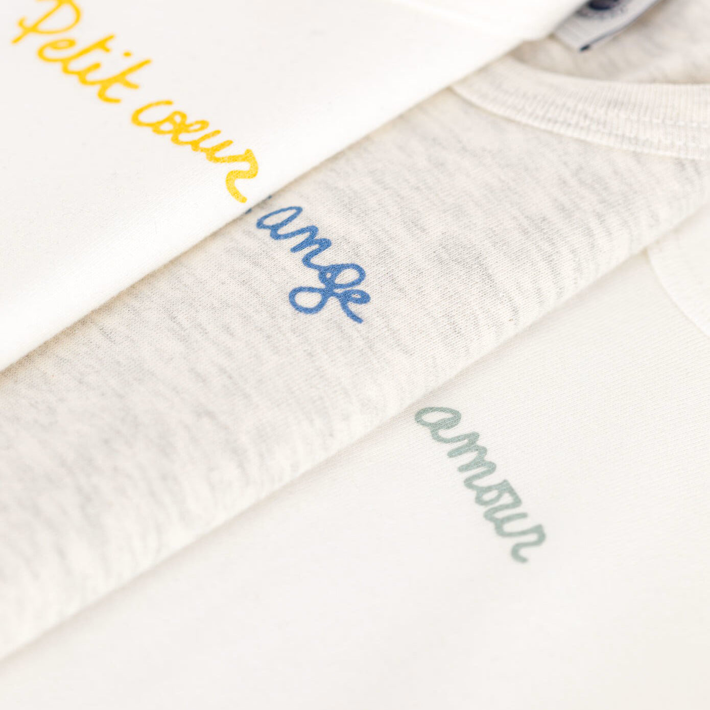 Baby Boys & Girls White Cotton Babysuit Set(3 Pack)