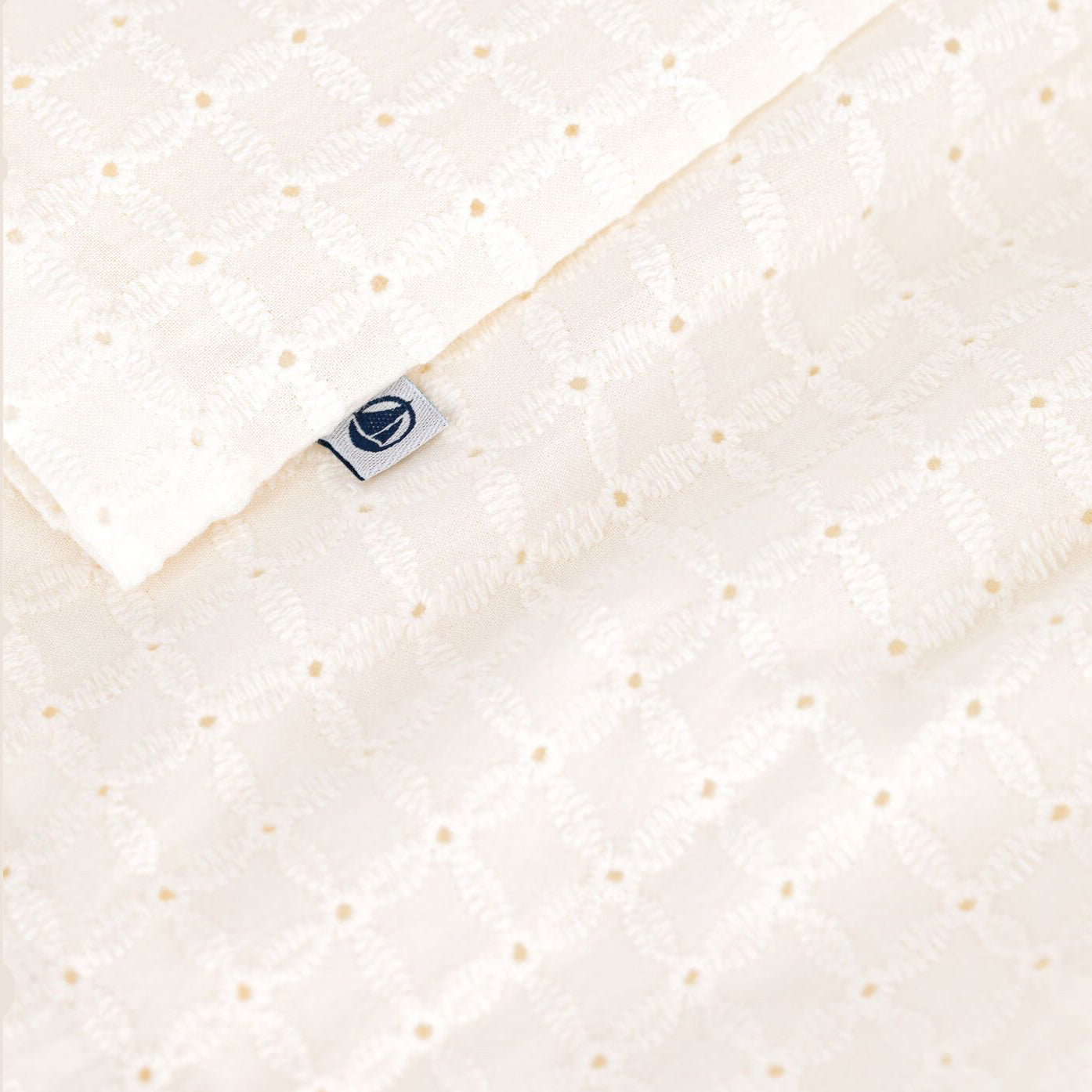 Baby Girls White Cotton Dress