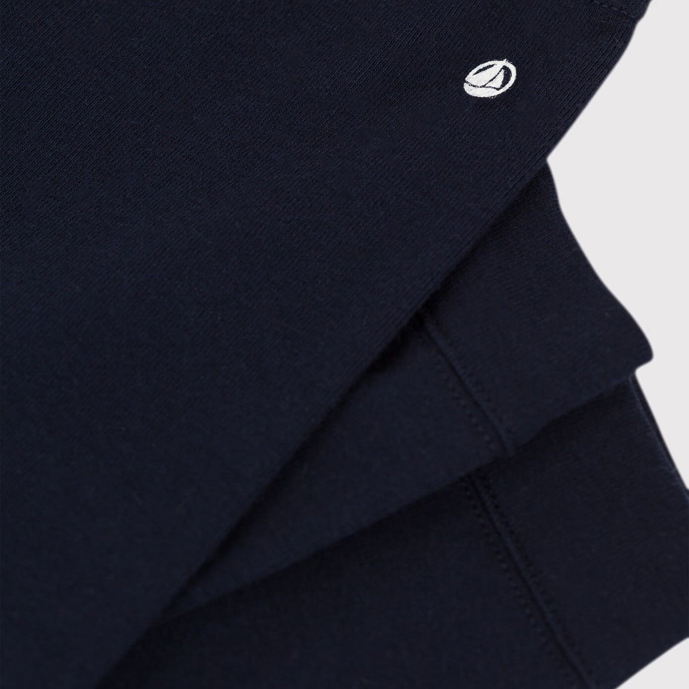 Baby Girls Navy Cotton Leggings