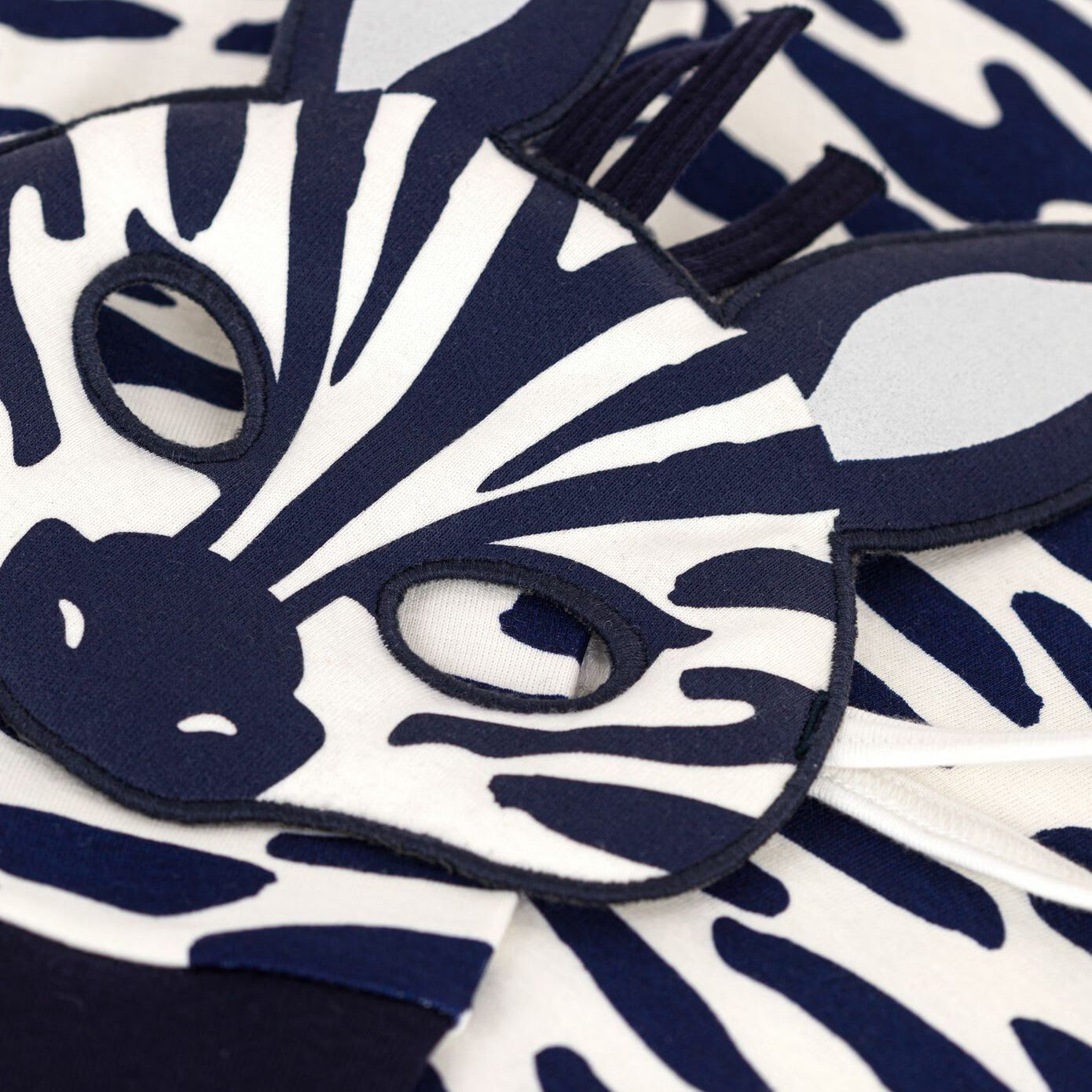 Boys Navy Cotton Nightwear Set