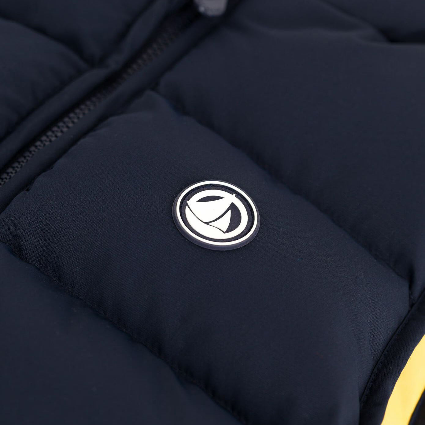 Boys Navy Reversible Padded Gilet