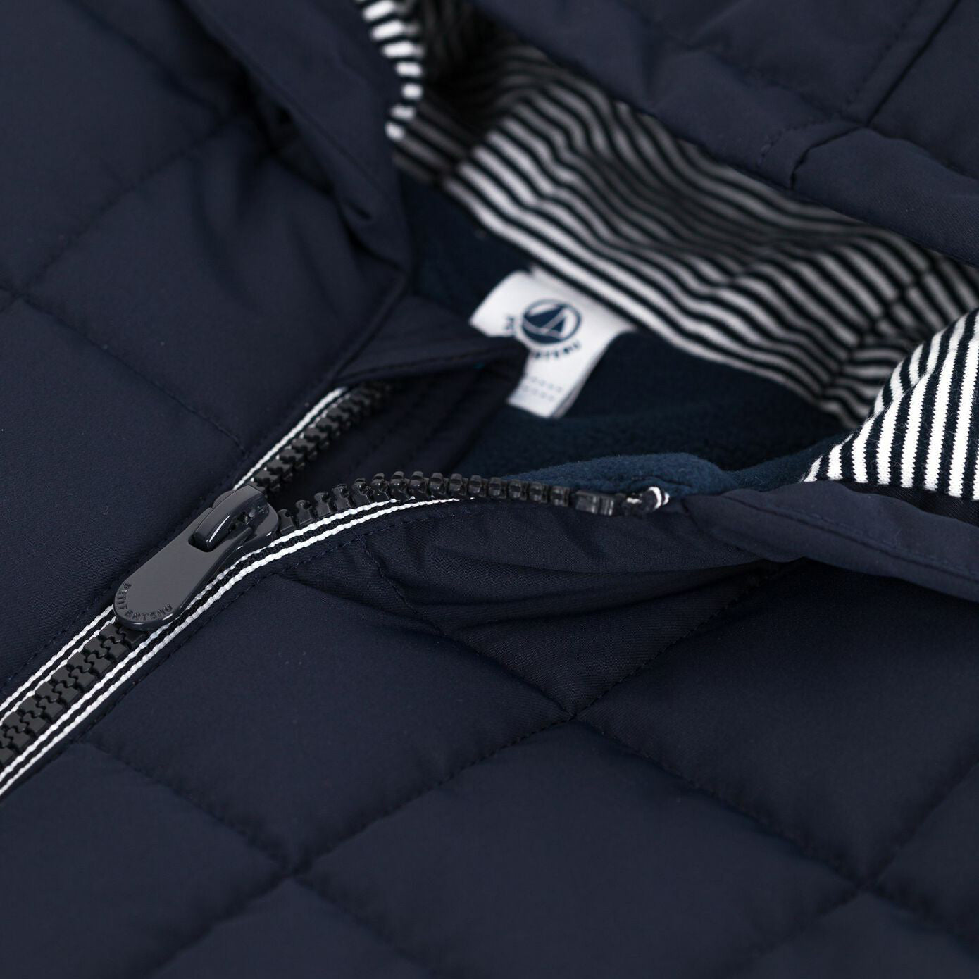 Boys Navy Padded Jacket