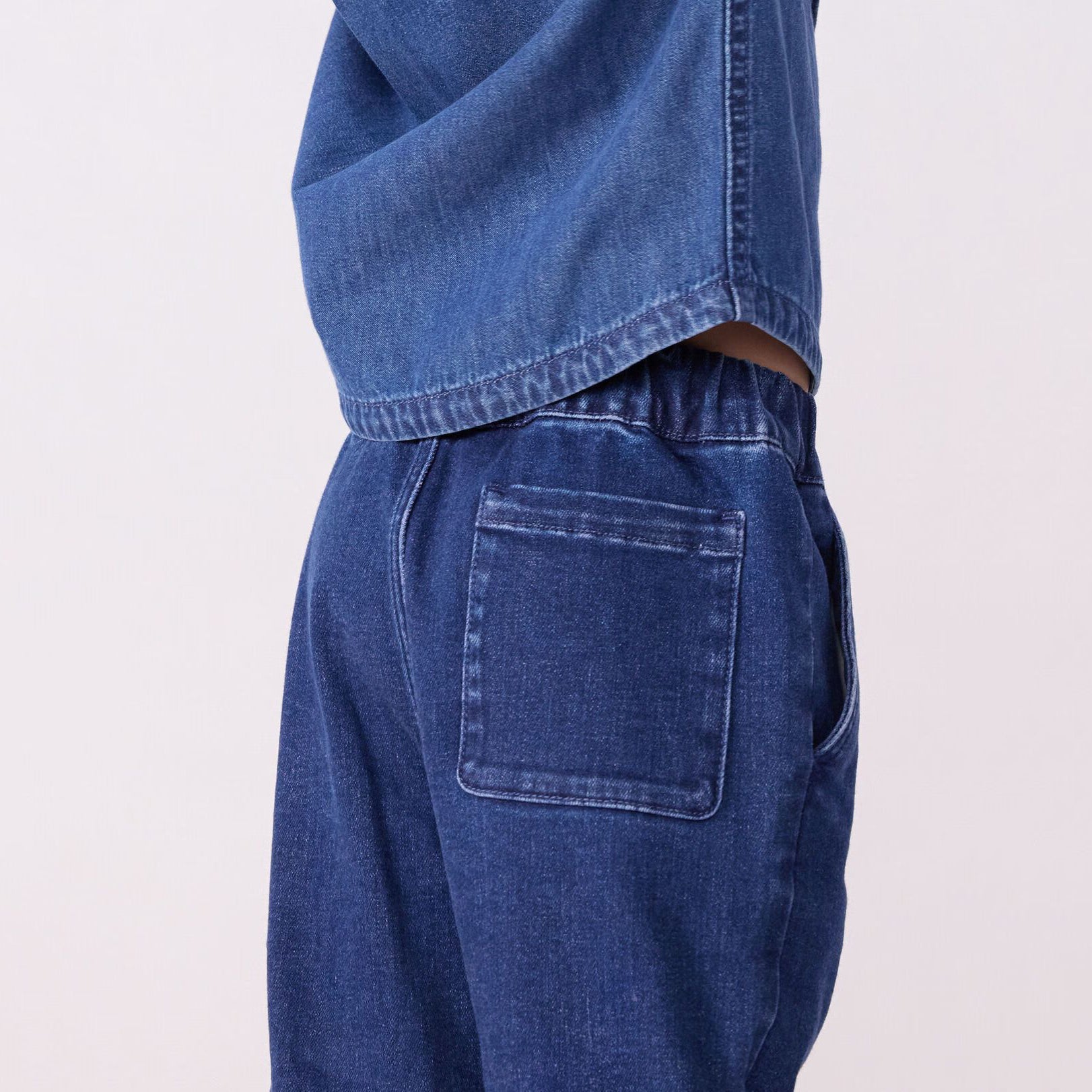 Boys Blue Denim Trousers