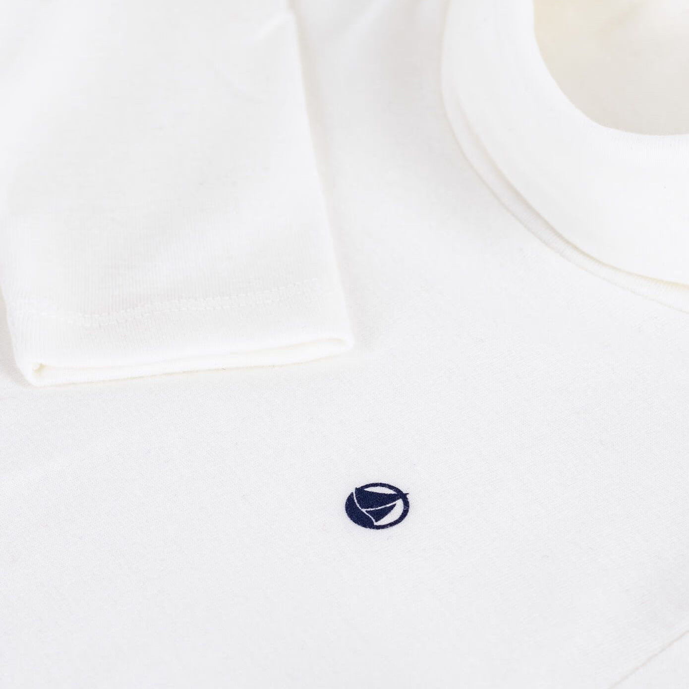 Boys & Girls White Cotton Top