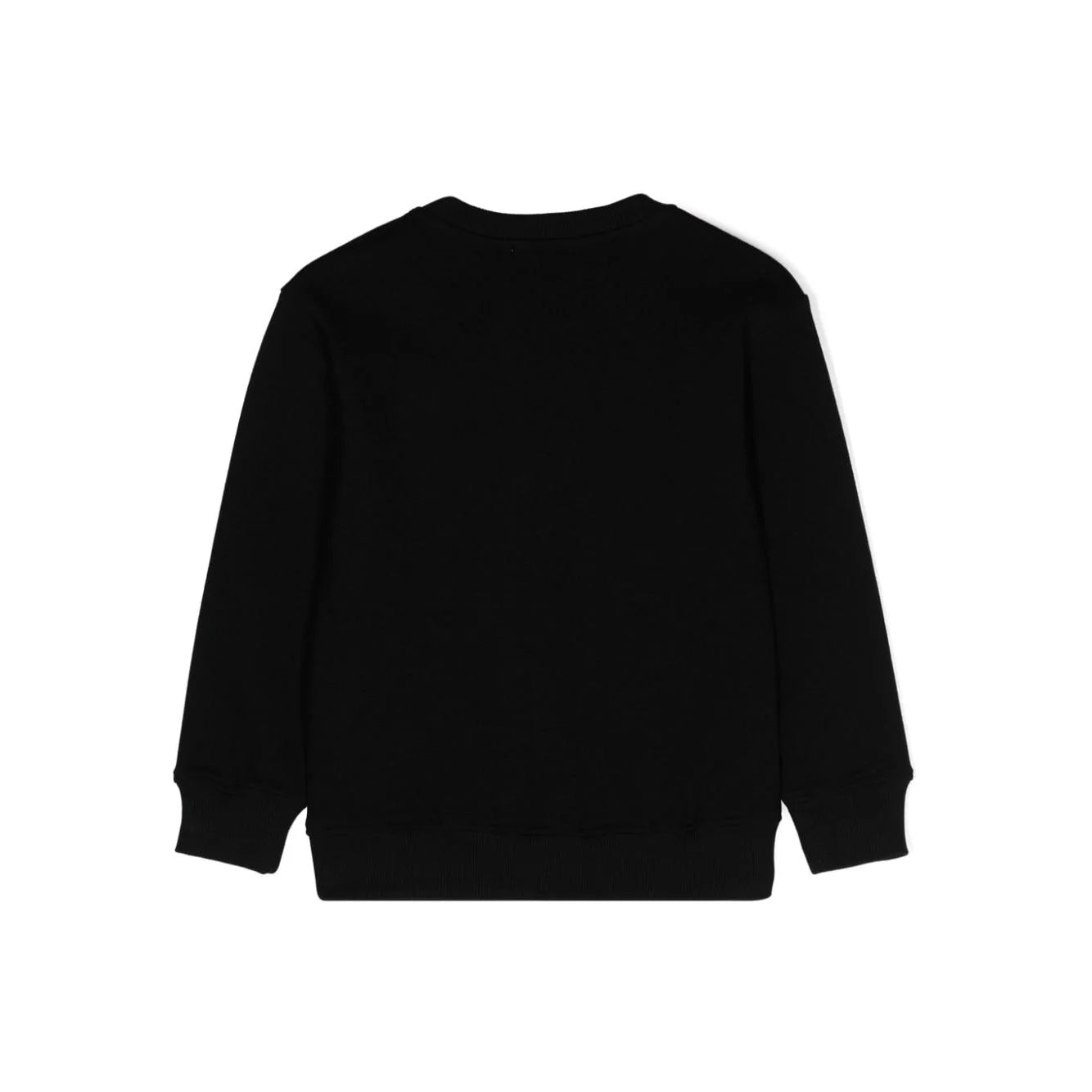 Boys & Girls Black Cotton Sweatshirt