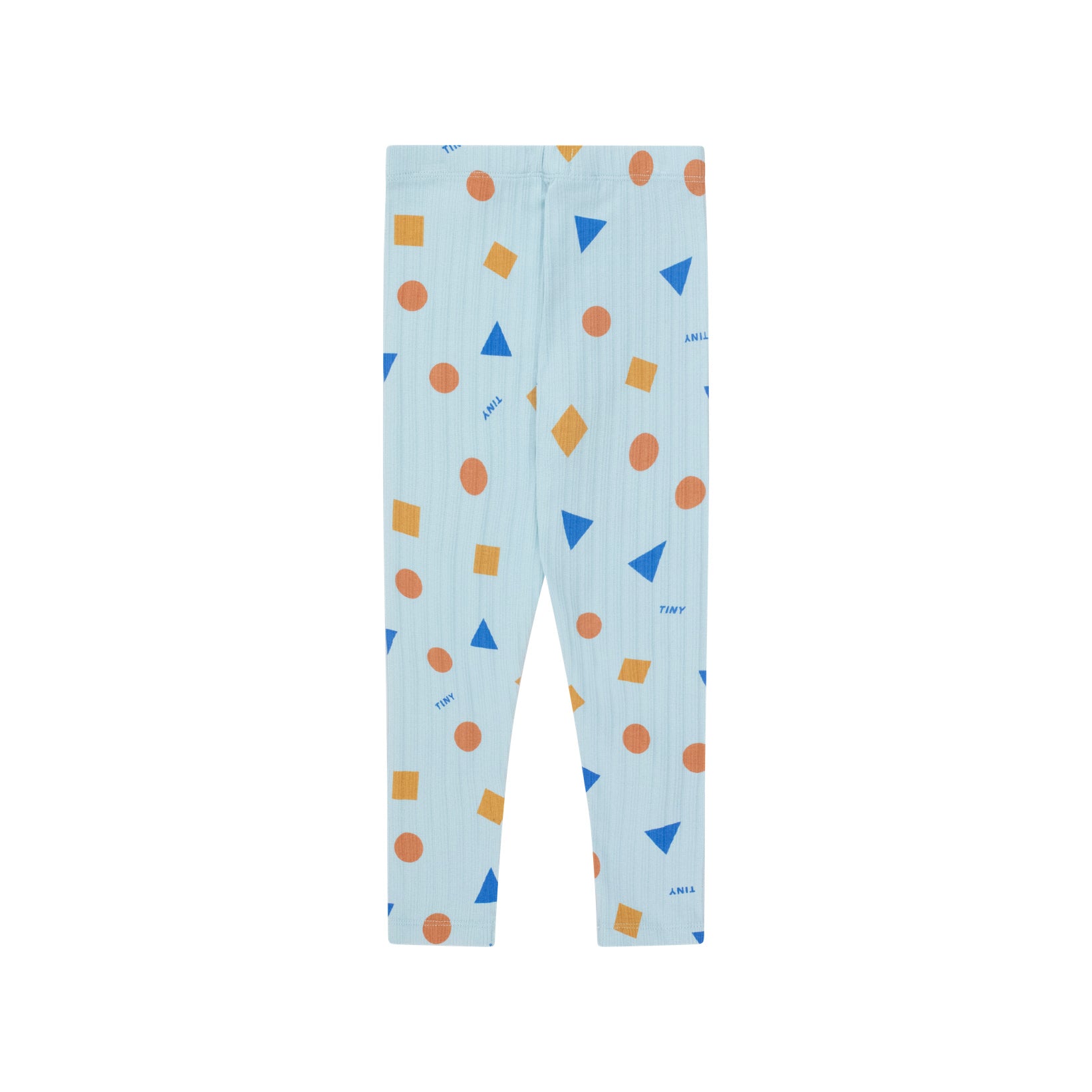 Boys & Girls Light Blue Cotton Leggings