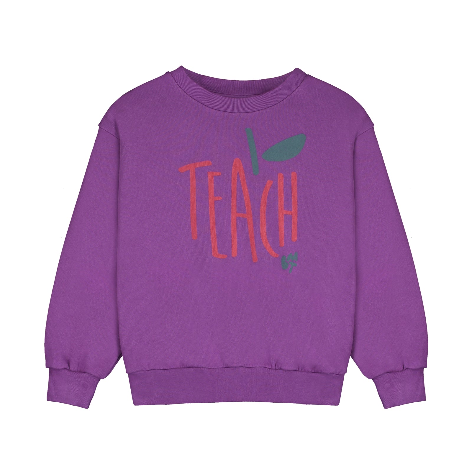 Boys & Girls Purple Cotton Sweatshirt