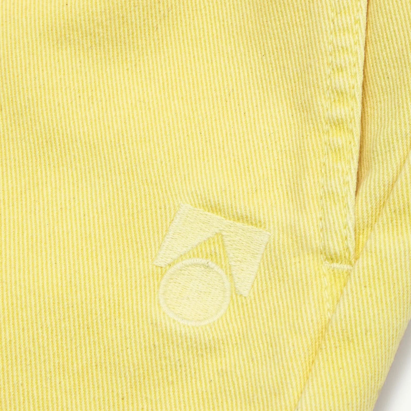 Boys & Girls Yellow Cotton Trousers