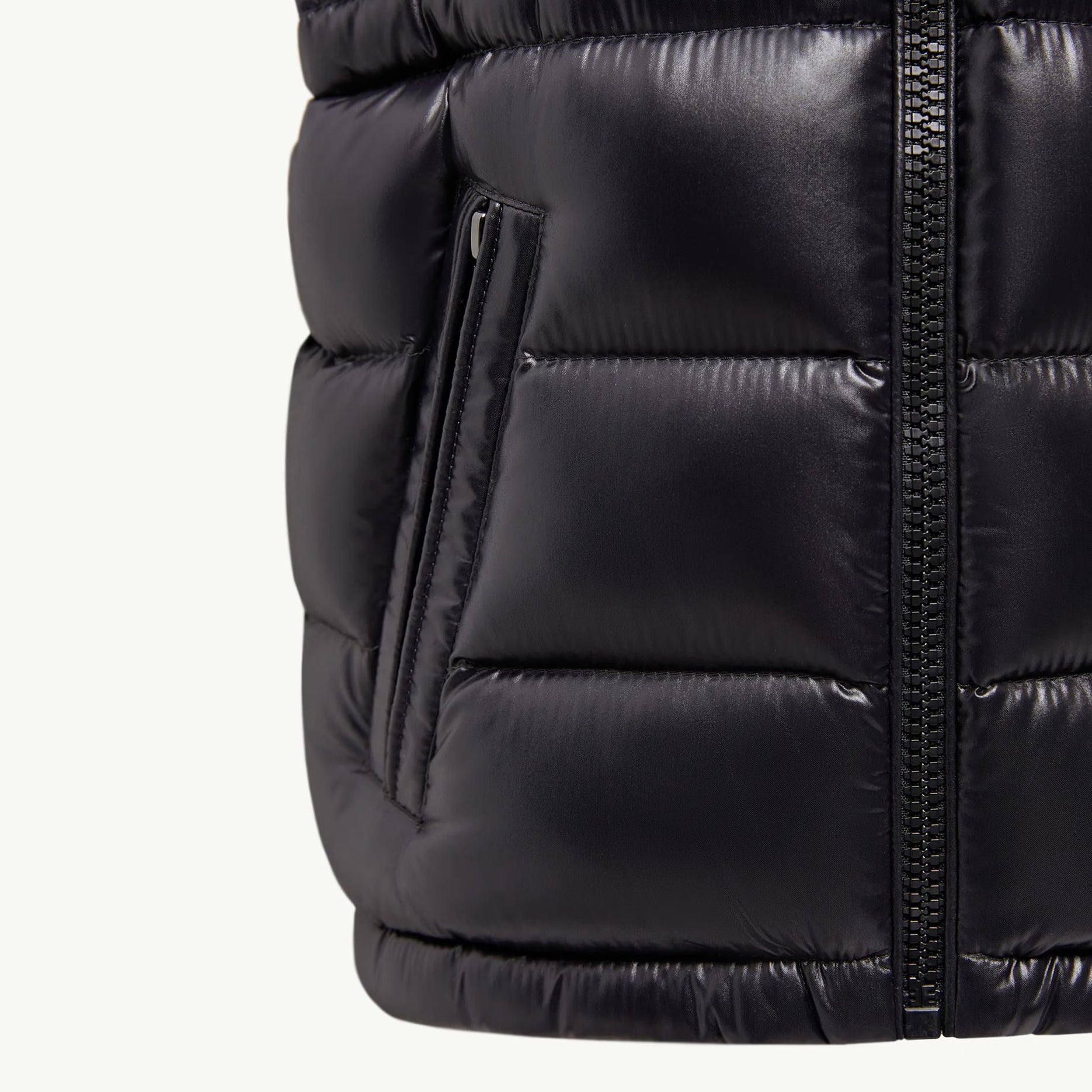 Girls Black"ANIA"Padded Down Gilet