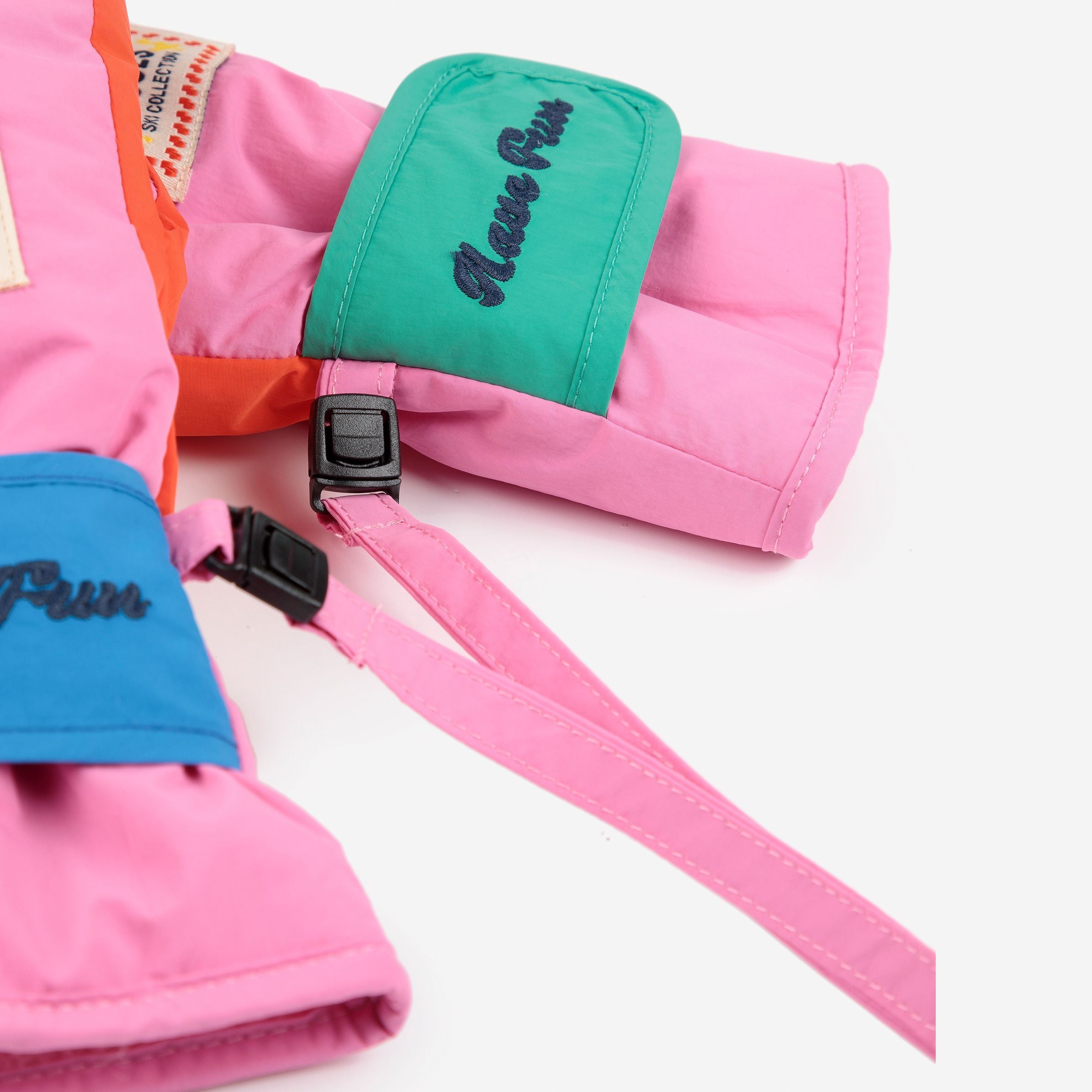 Girls Pink Ski Gloves