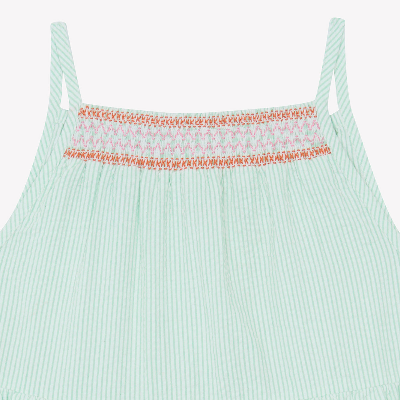 Girls Mint Cotton Dress
