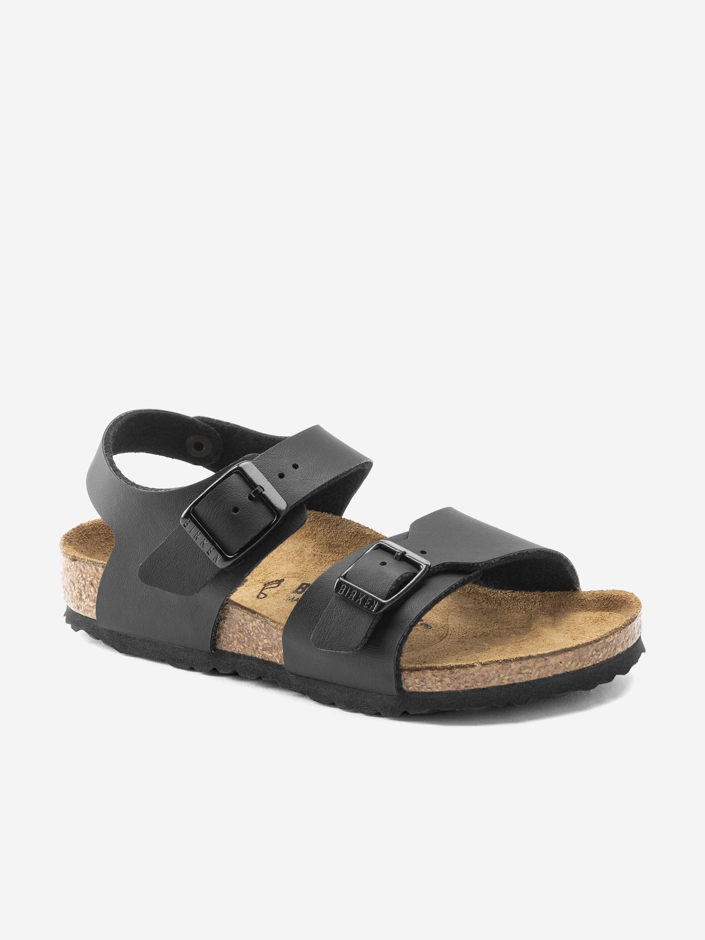 Boys New York Classic Sandals in Black