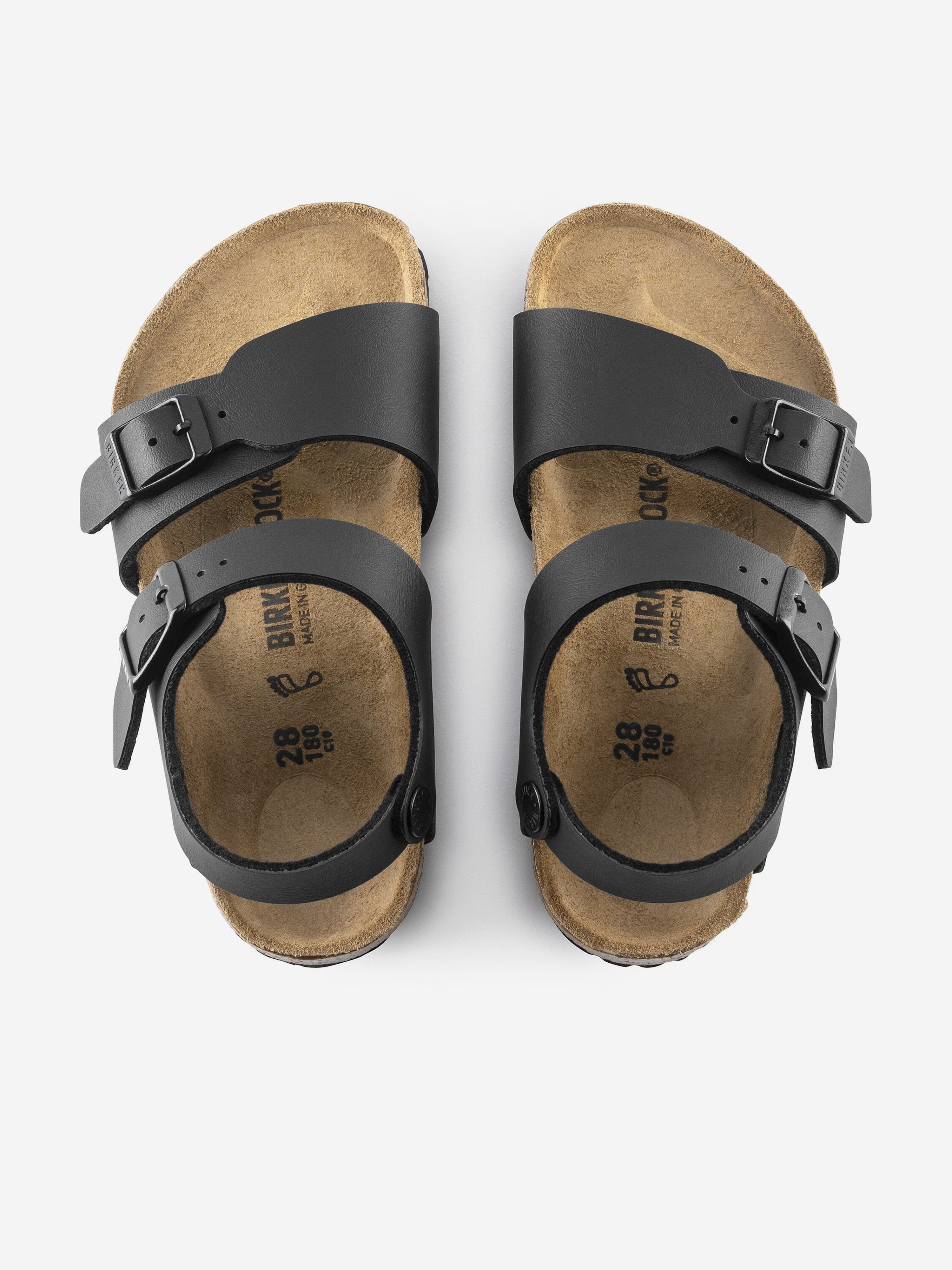 Boys New York Classic Sandals in Black